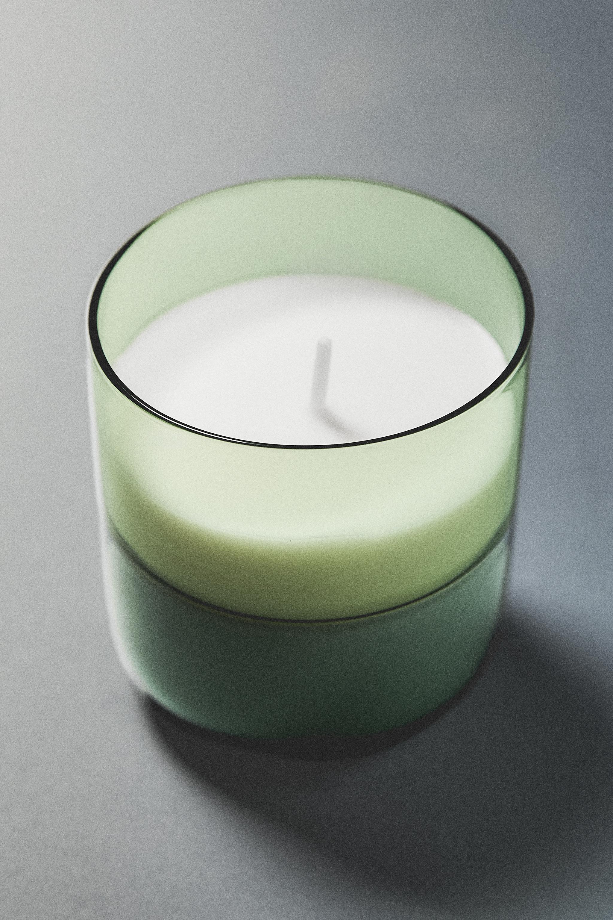 (220 G) LIME & PEPPERMINT SCENTED CANDLE