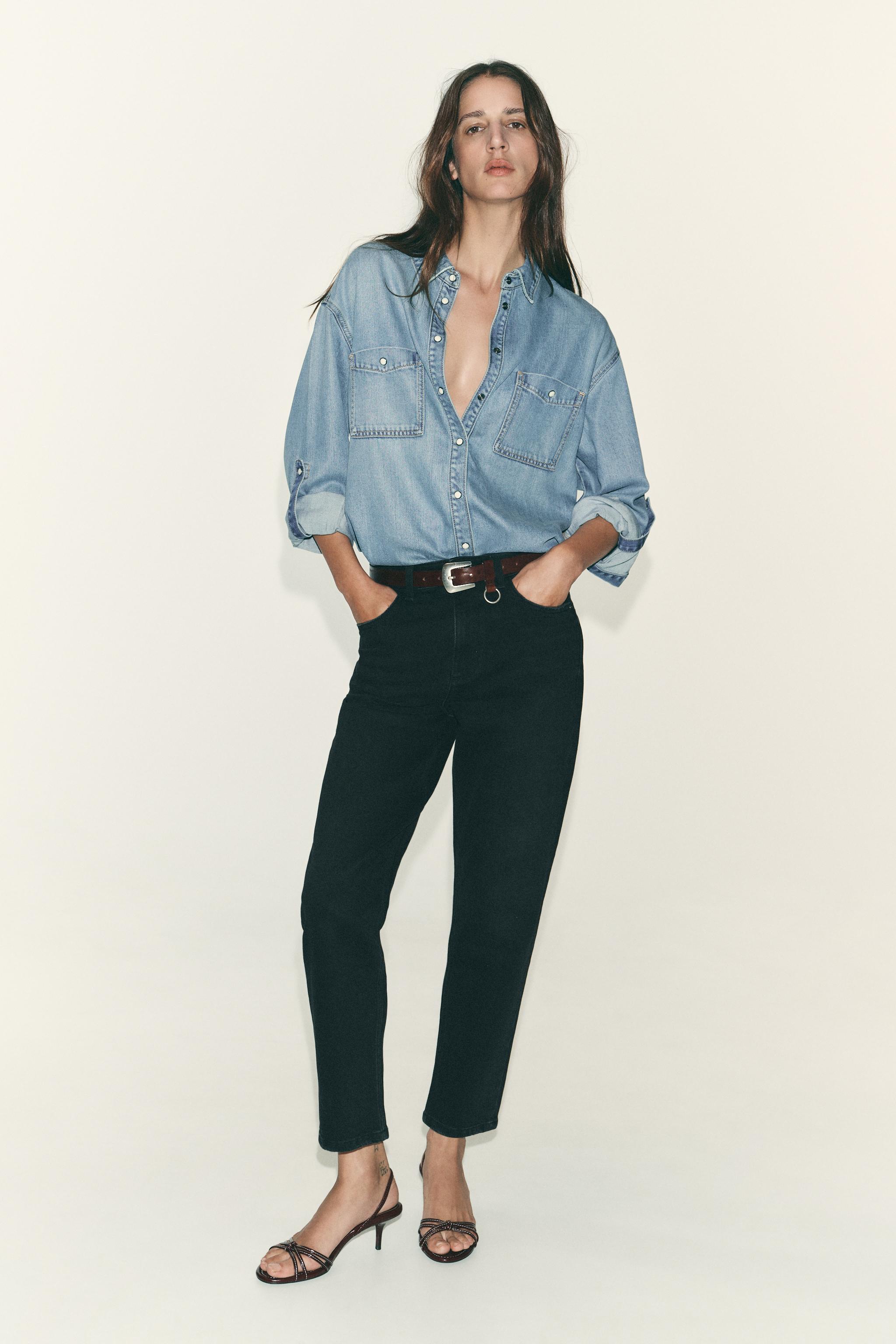 Z.01 HIGH WAIST COMFORT MOM FIT JEANS