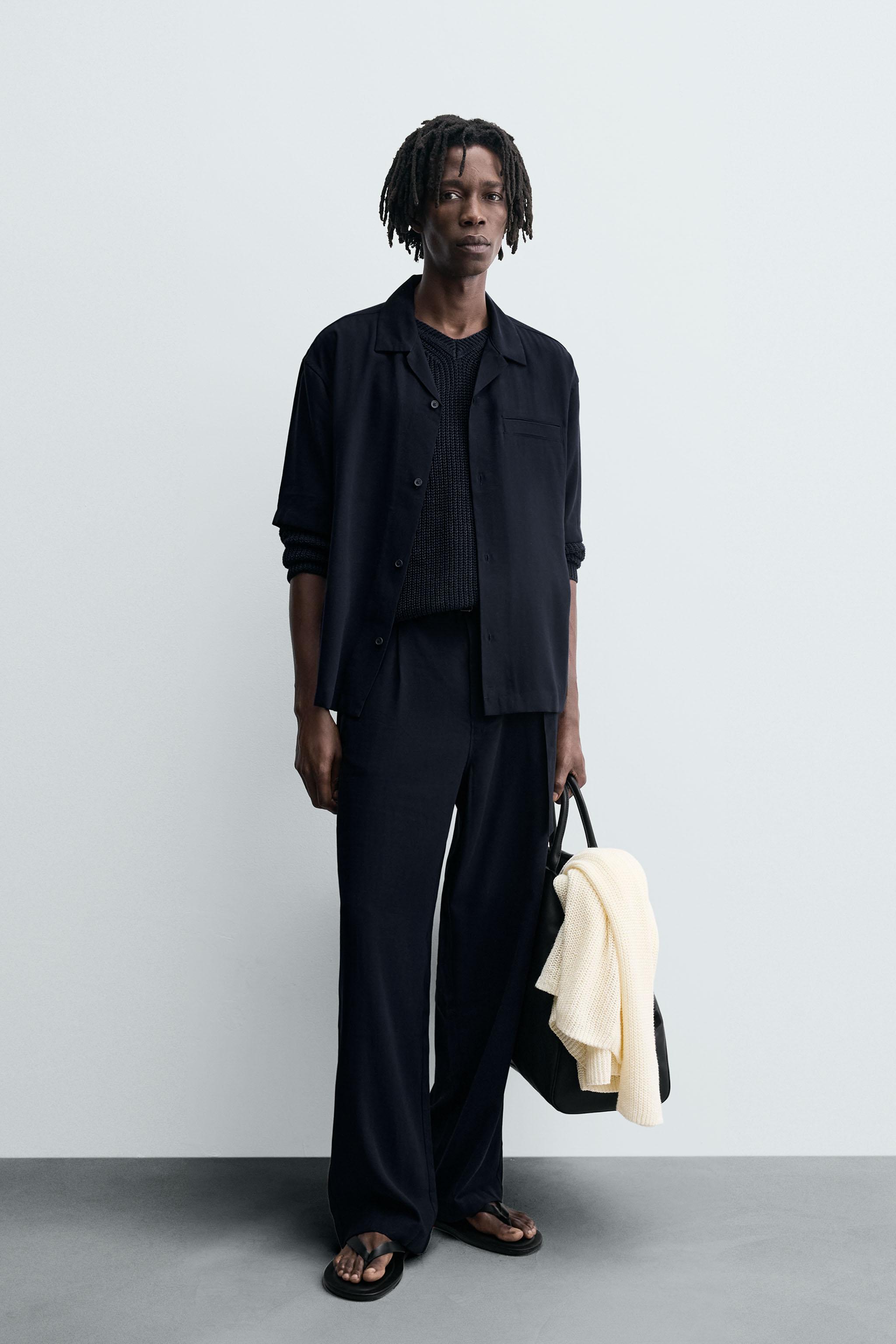 RELAXED FIT FLOWY SHIRT