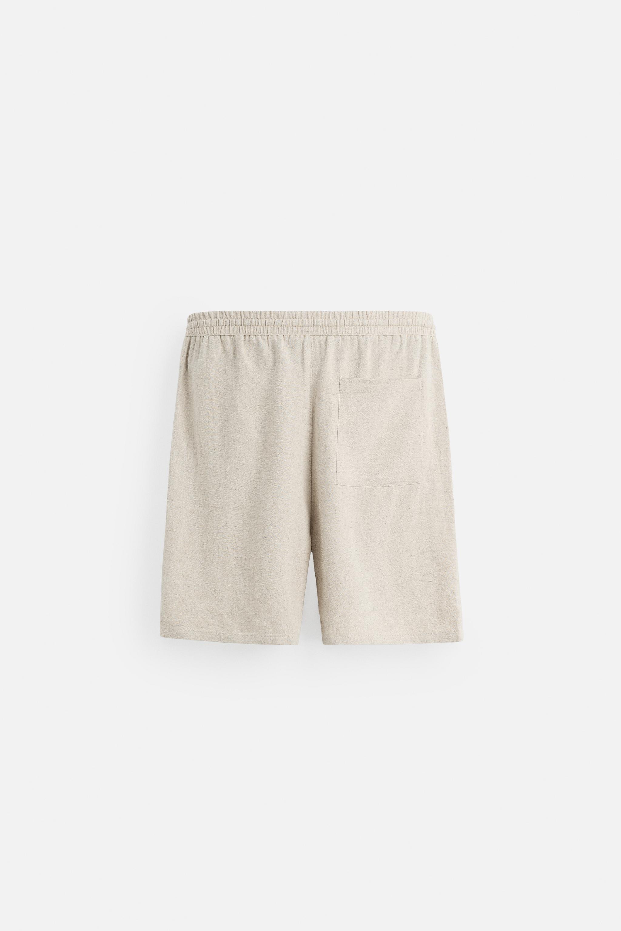 SHORTS WITH LINEN