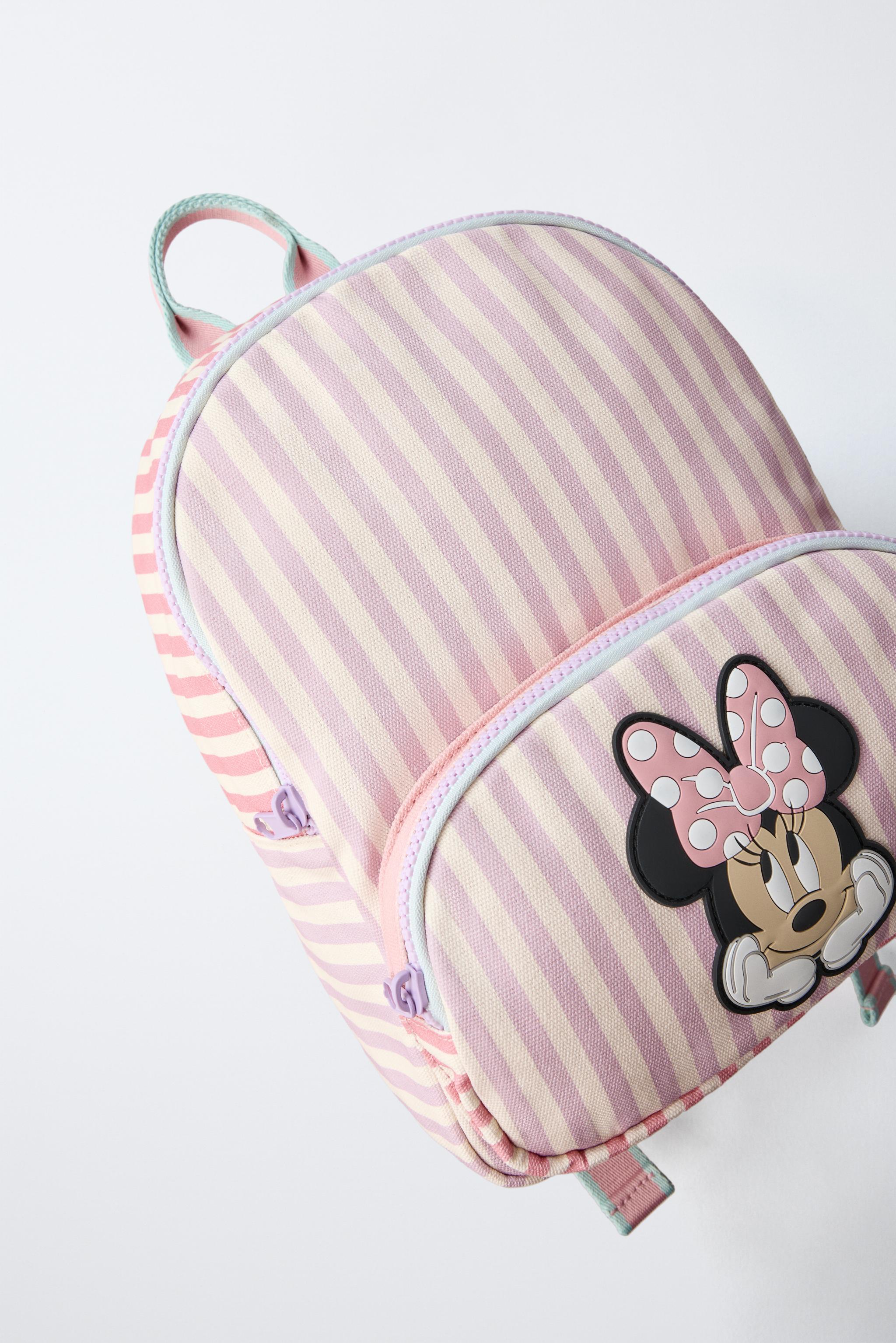 MINNIE MOUSE © DISNEY STRIPED BACKPACK