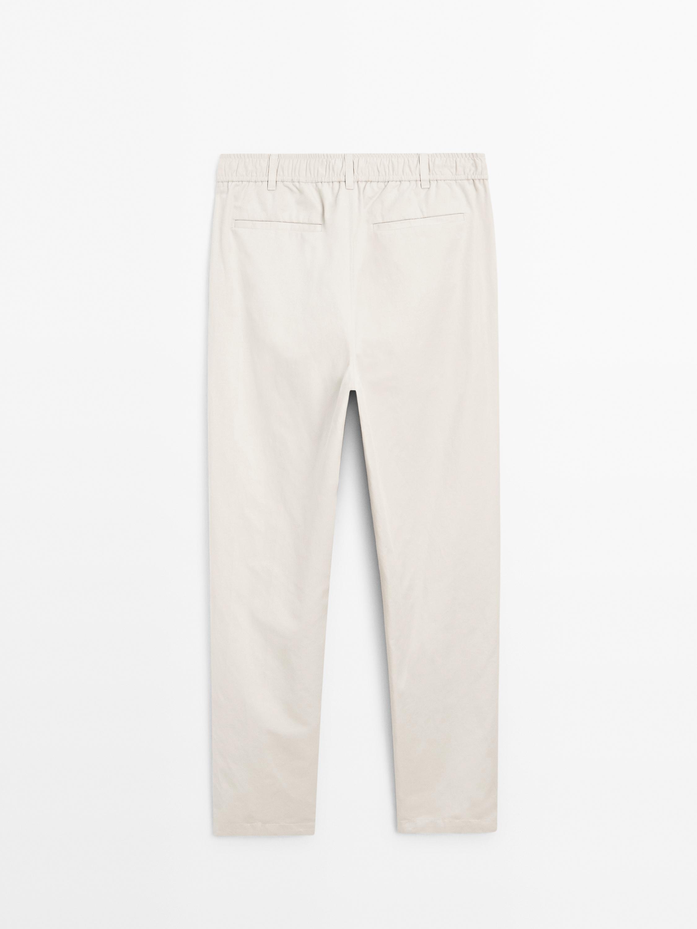 Cotton blend joggers