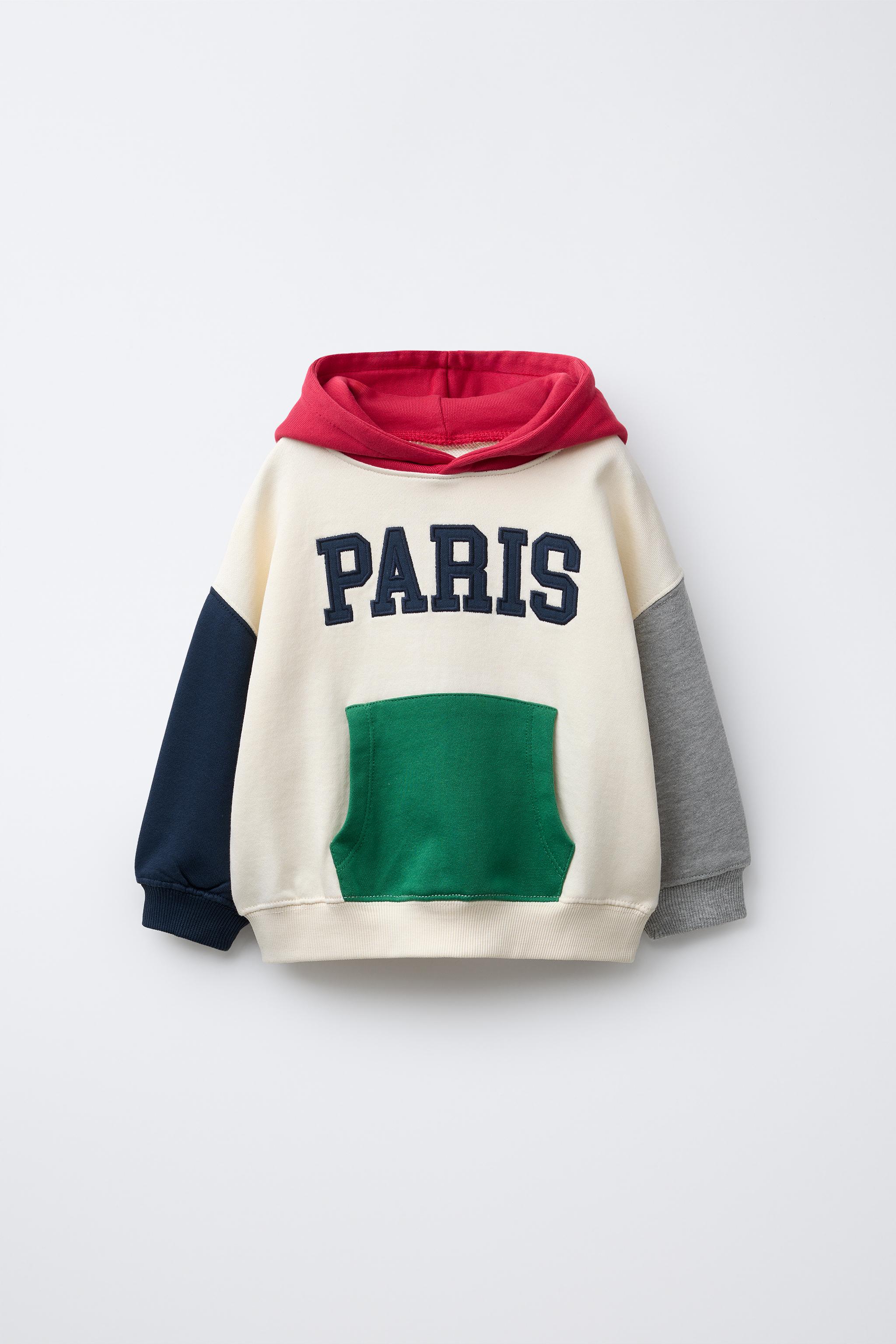 COLOR BLOCK JOGGING SWEATSHIRT