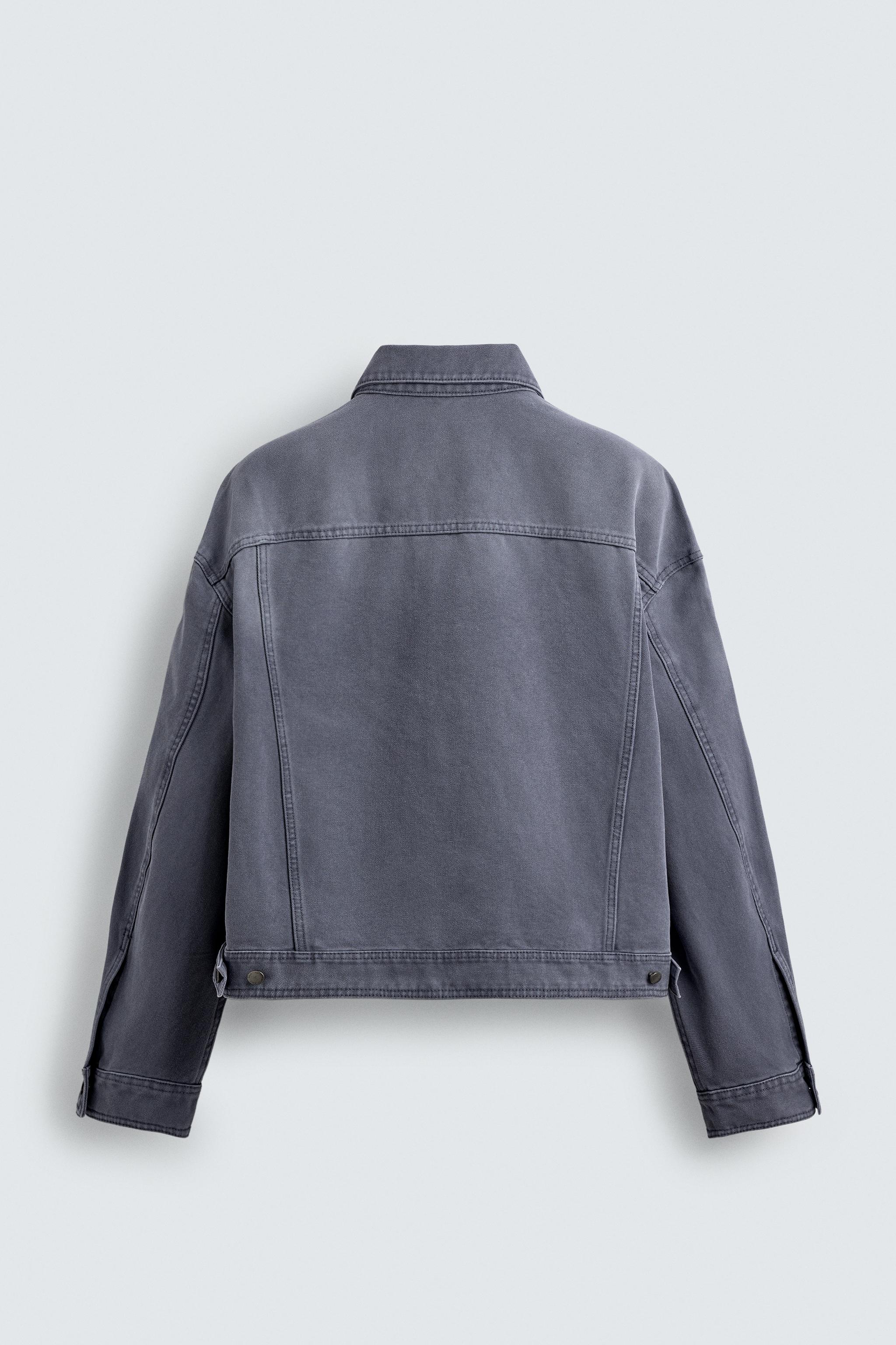 WASHED BOXY FIT JACKET