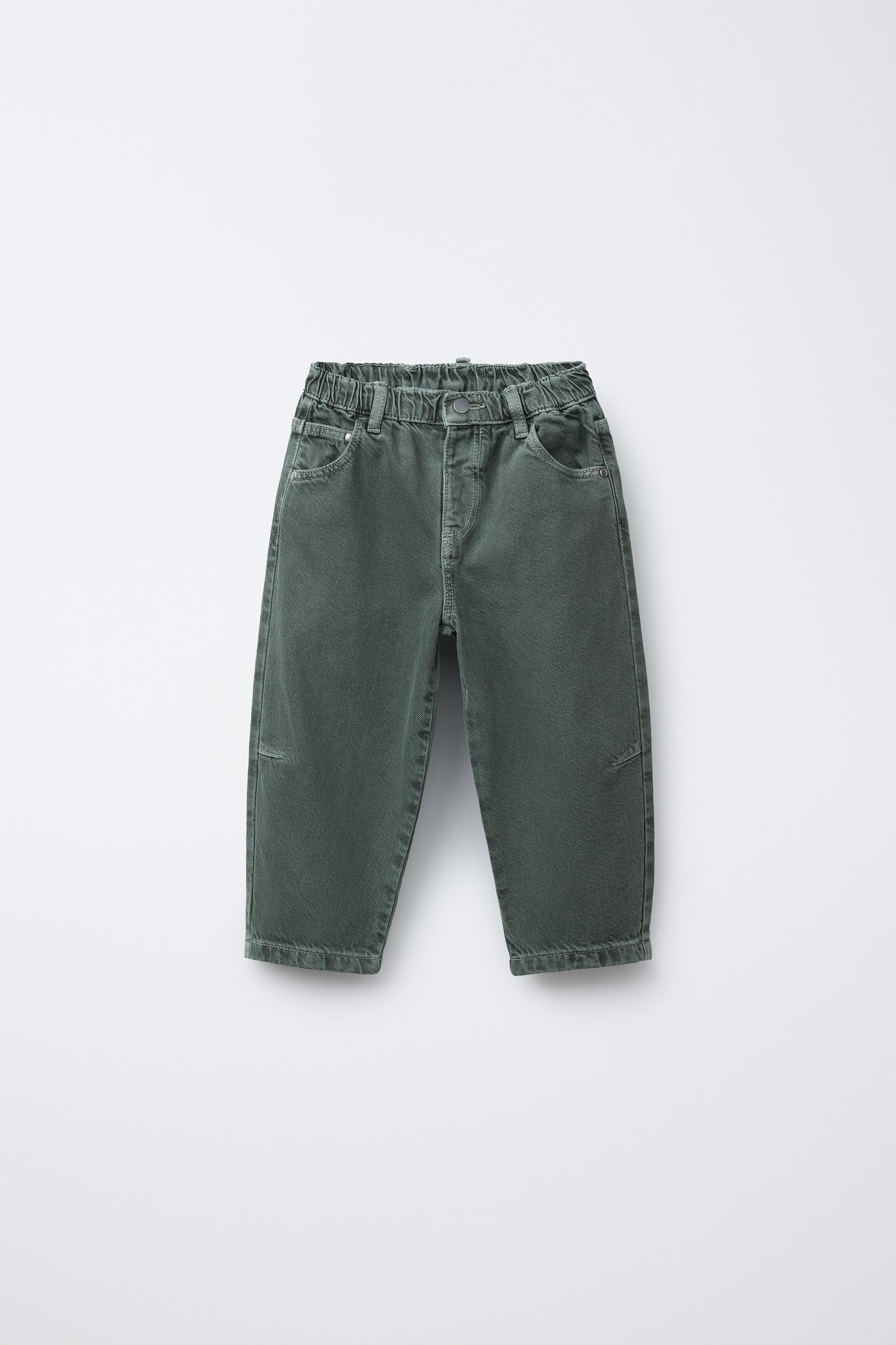 TWILL BAGGY PANTS