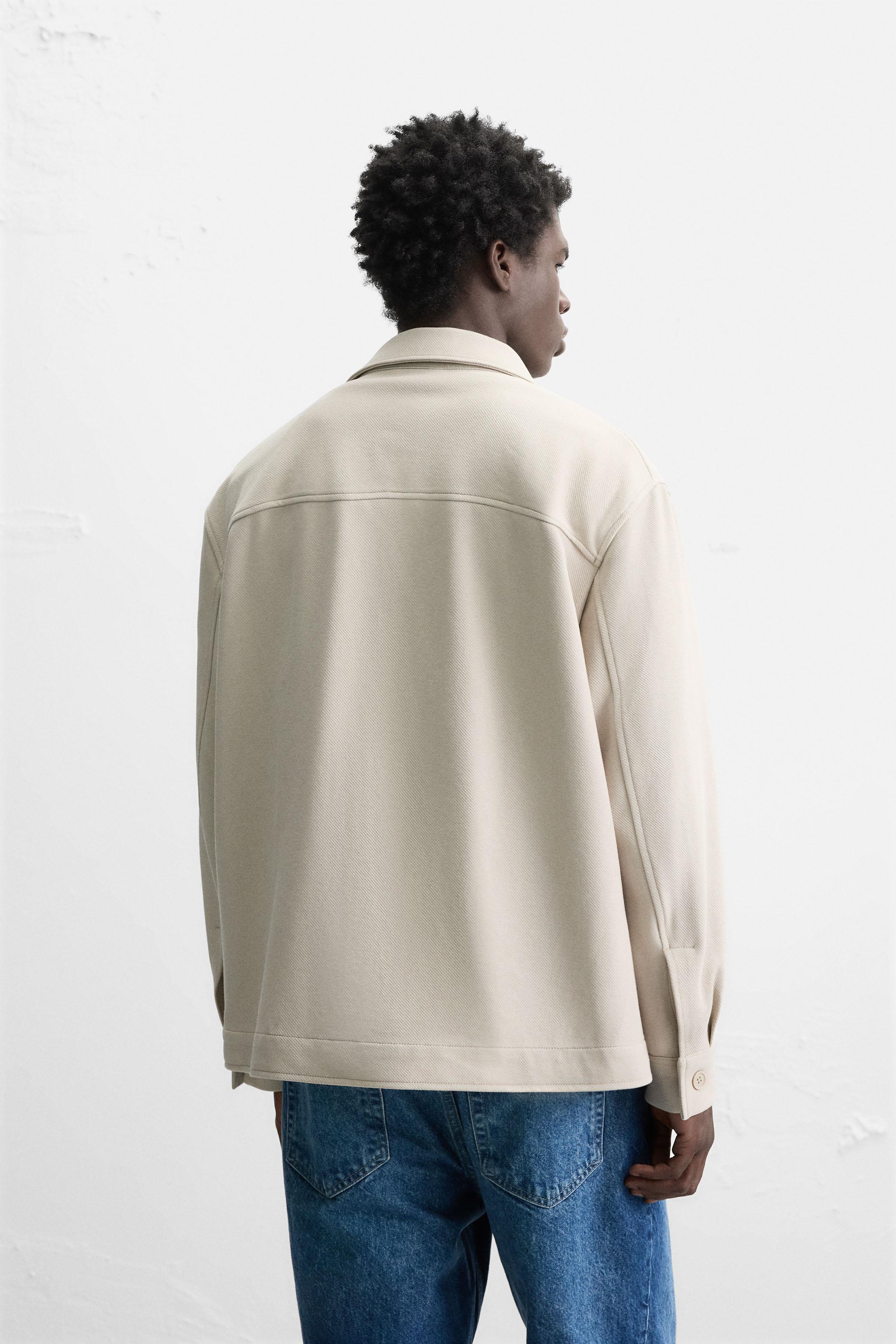 COMFORT TEXTURED OVERSHIRT