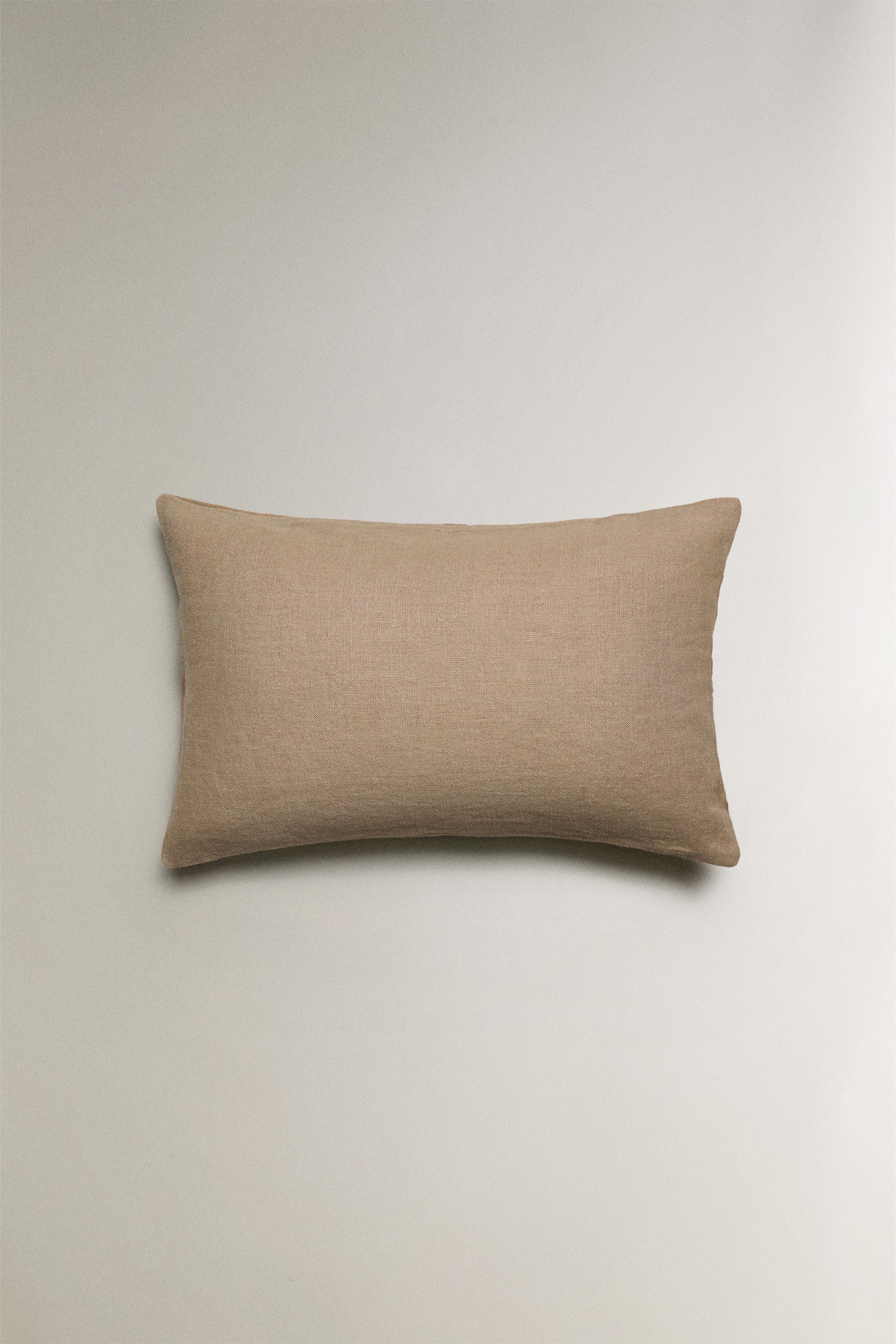 FLORAL PRINT THROW PILLOW COVER