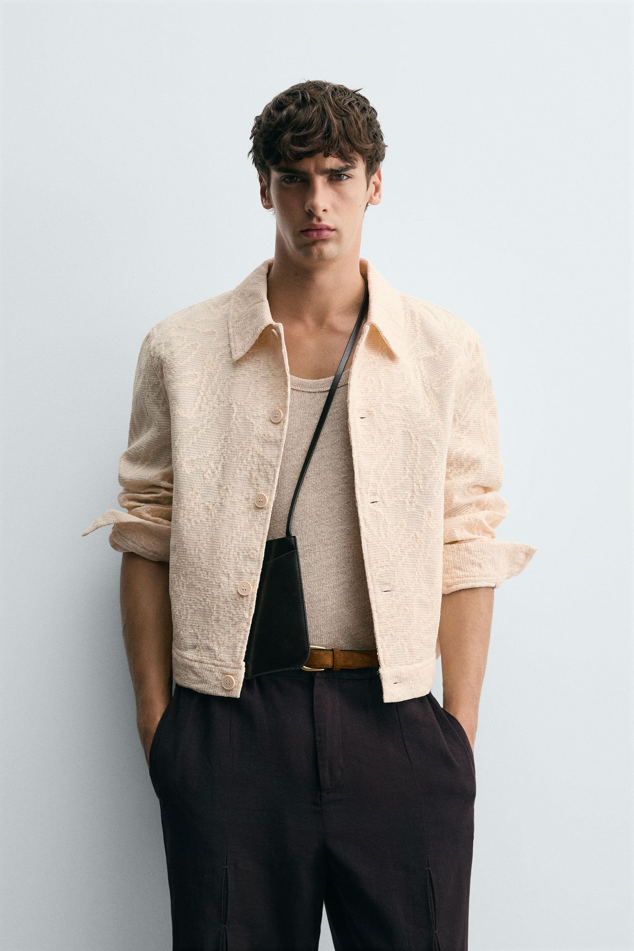 CROCHET TEXTURED JACKET