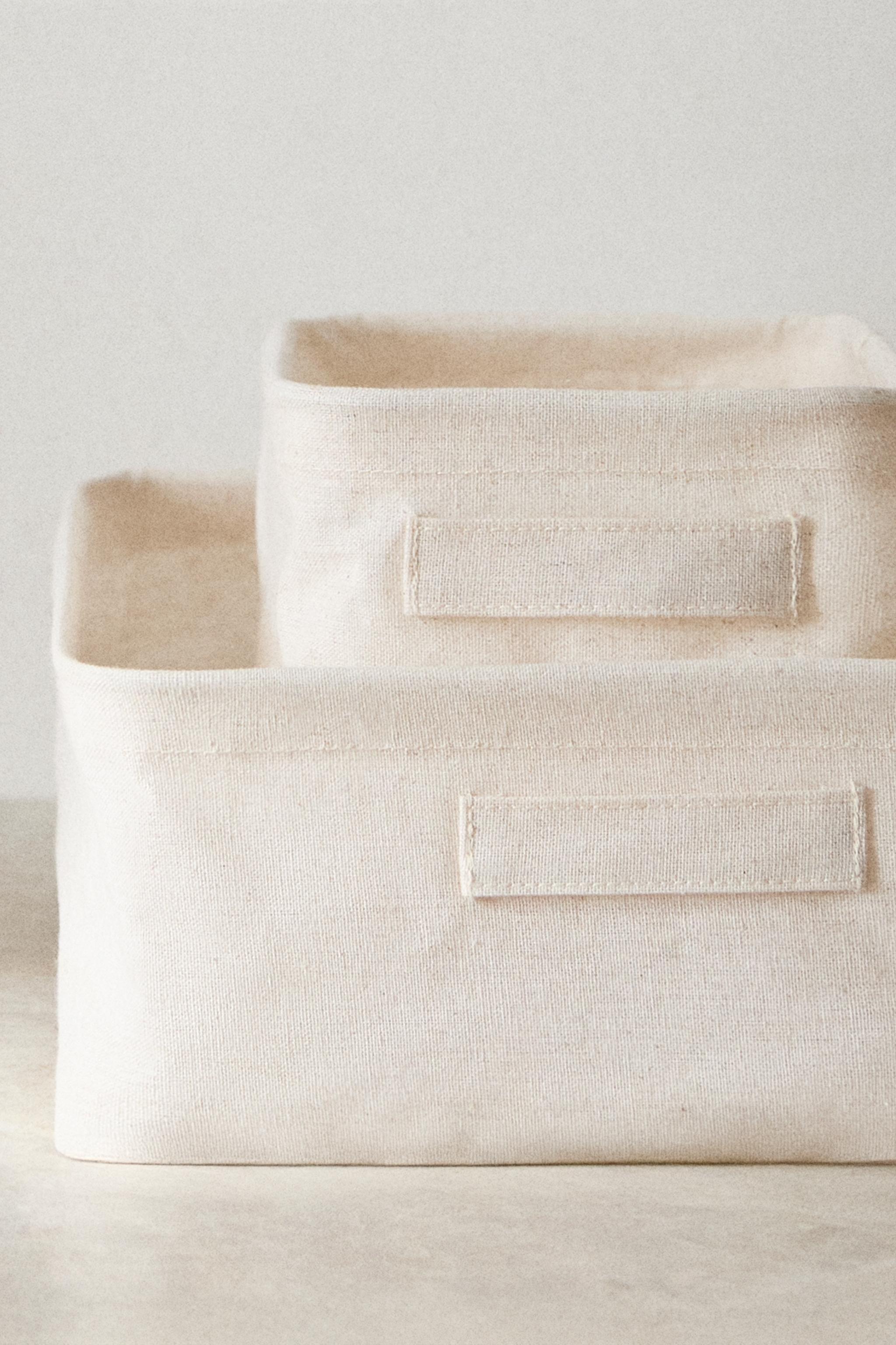LINEN ORGANIZER BASKET