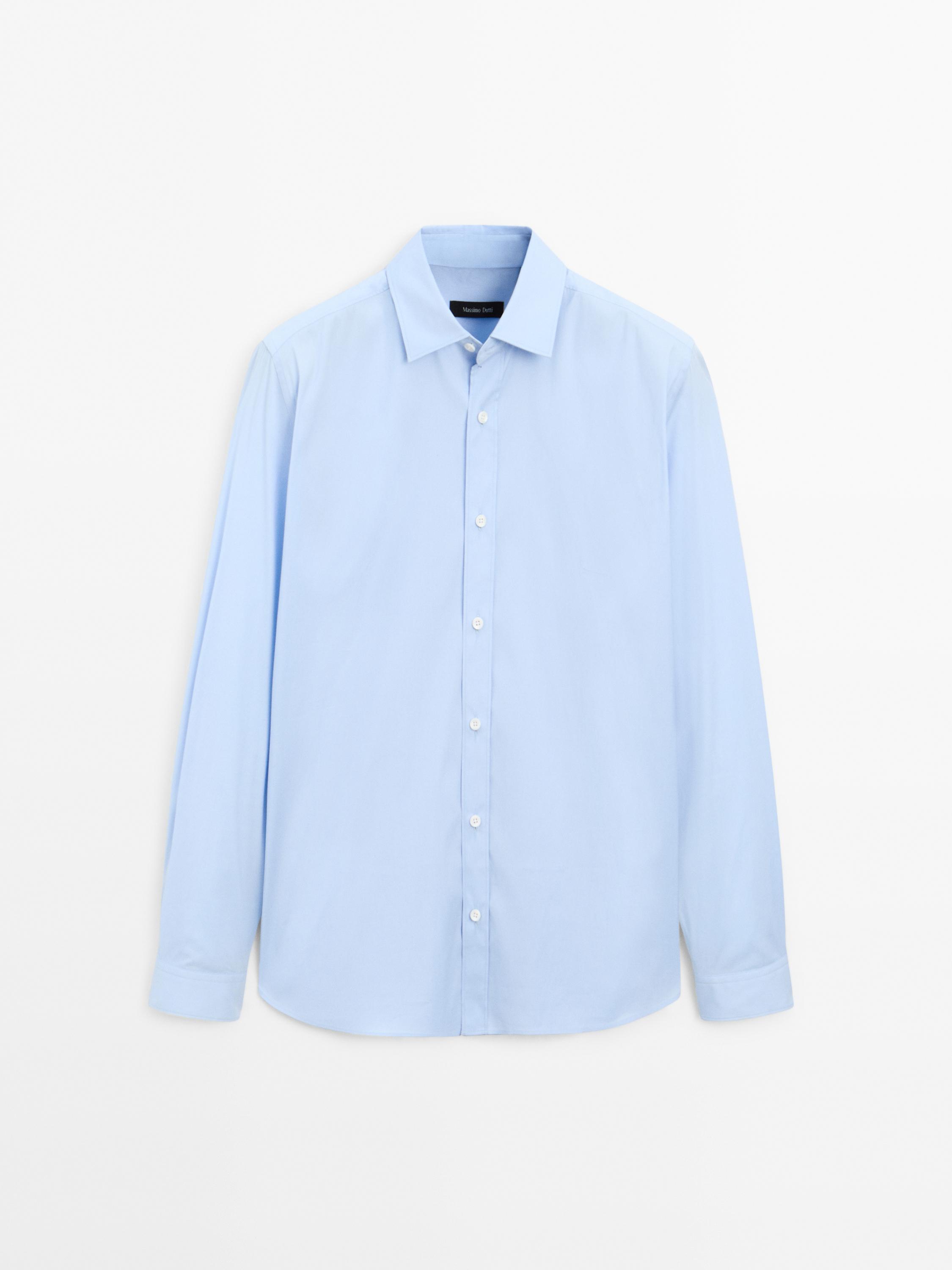 Slim fit stretch shirt