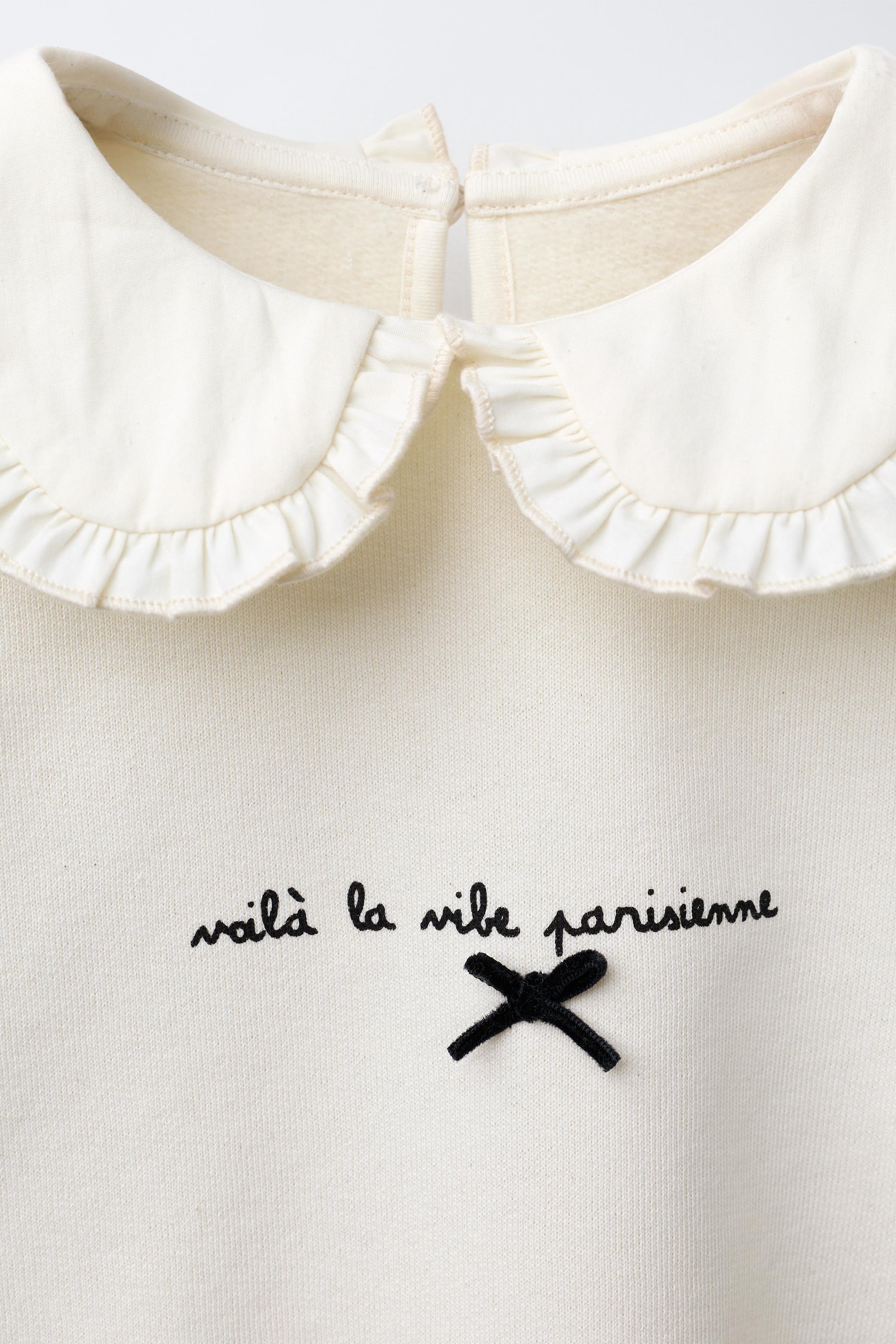 COMBINED COLLAR SWEATSHIRT