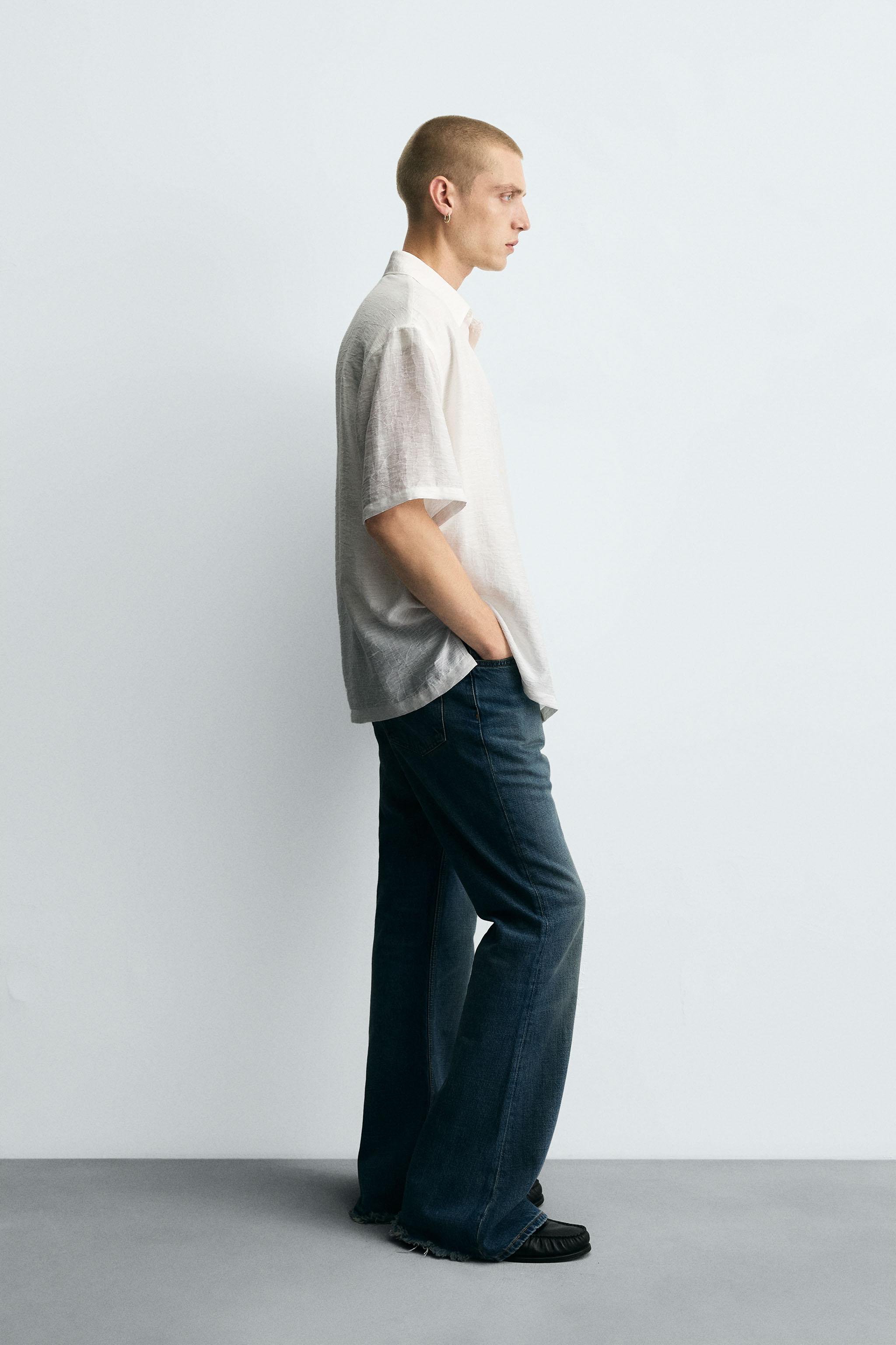 IRREGULAR JACQUARD SHIRT