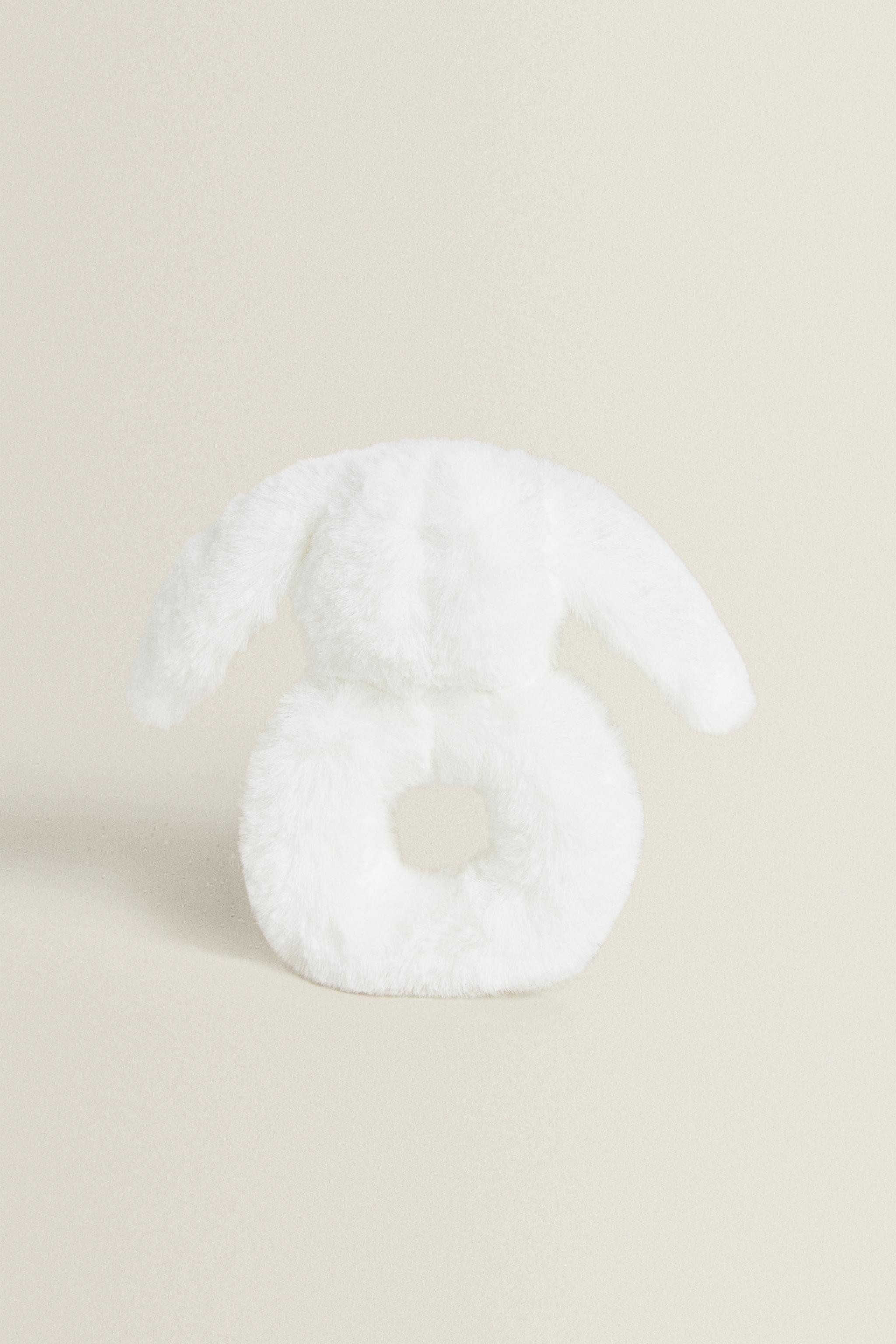 CHILDREN’S BUNNY PLUSH TOY RATTLE