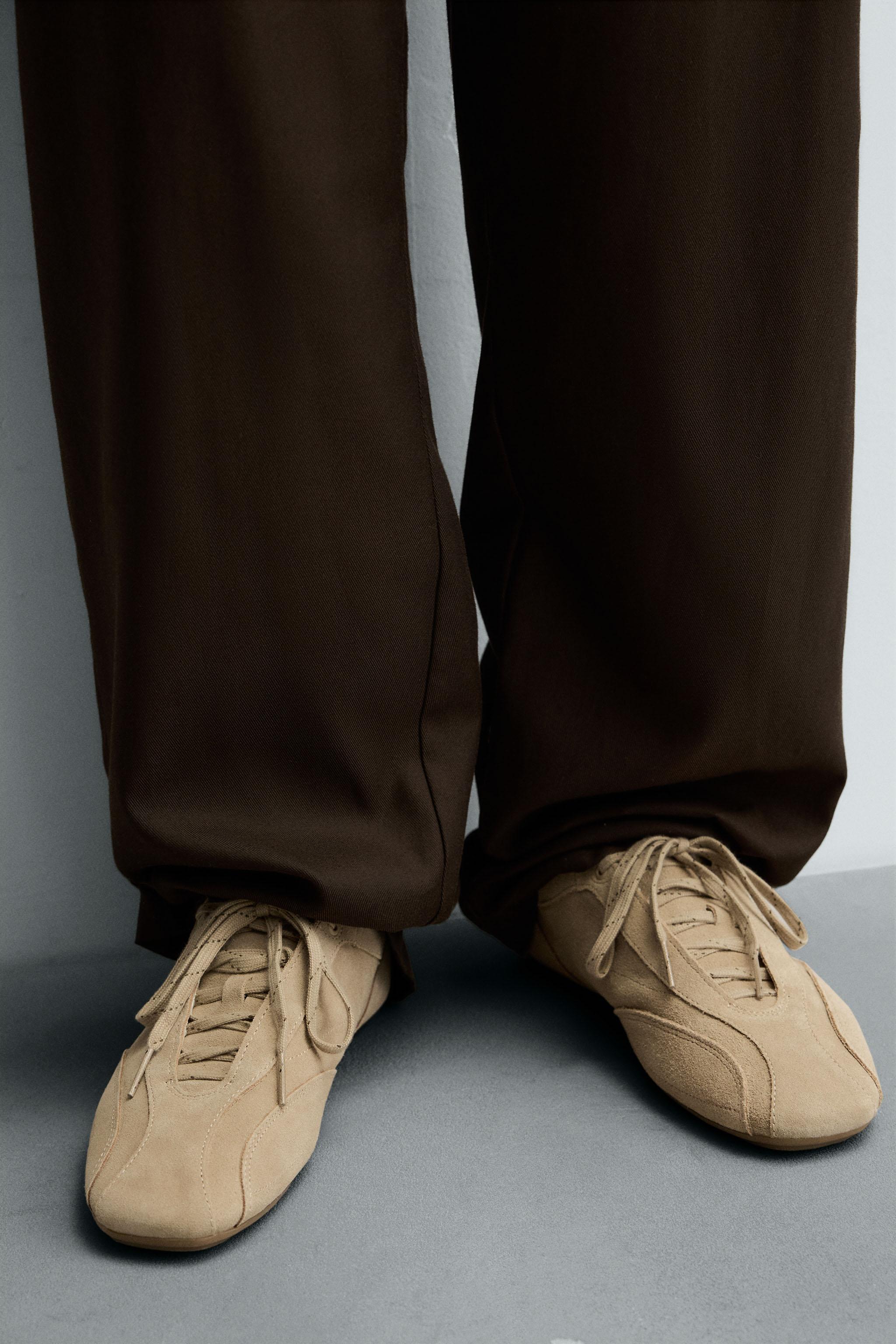 ULTRA-THIN SOLE LEATHER SNEAKERS