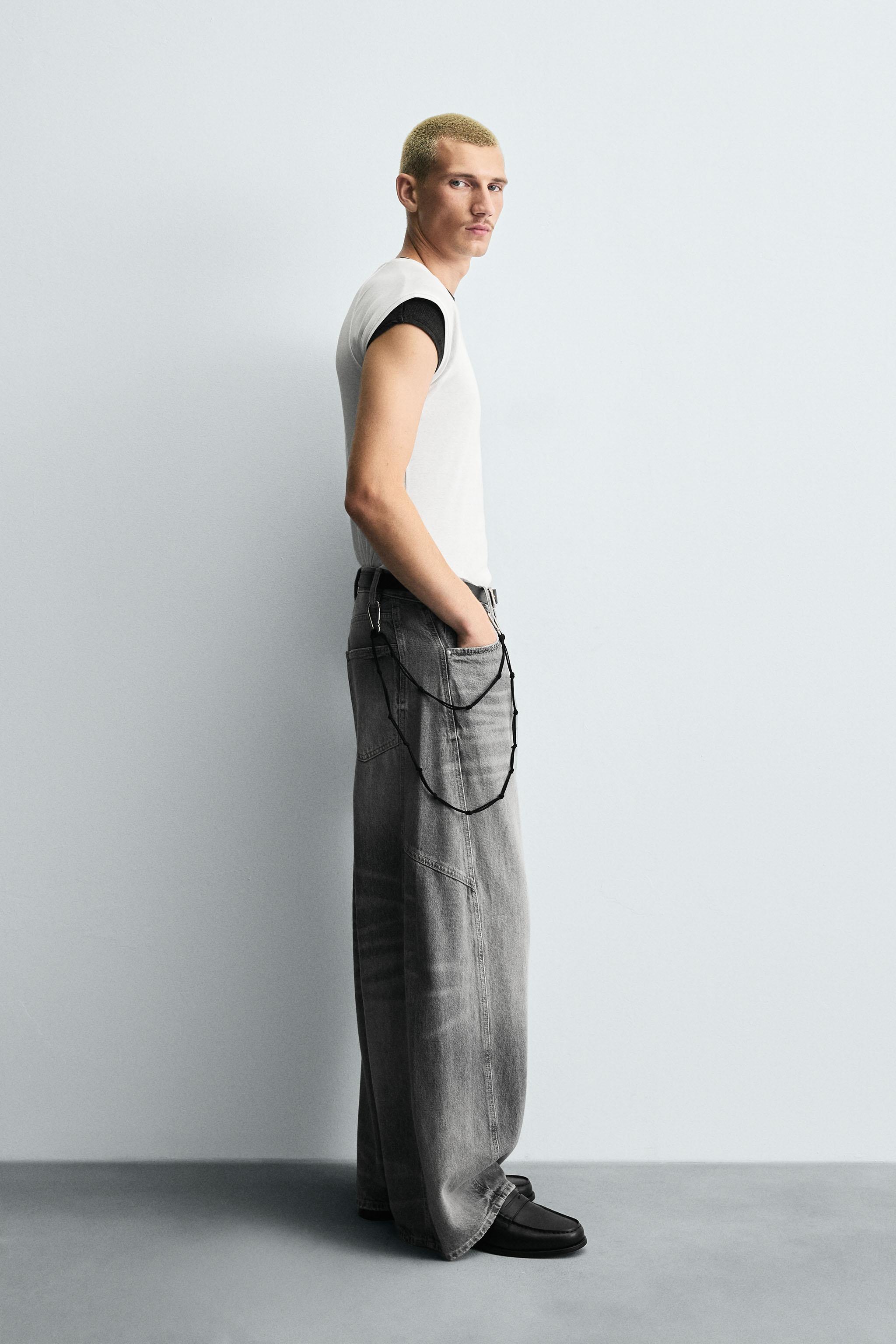 TWISTED SEAM BALLOON FIT JEANS