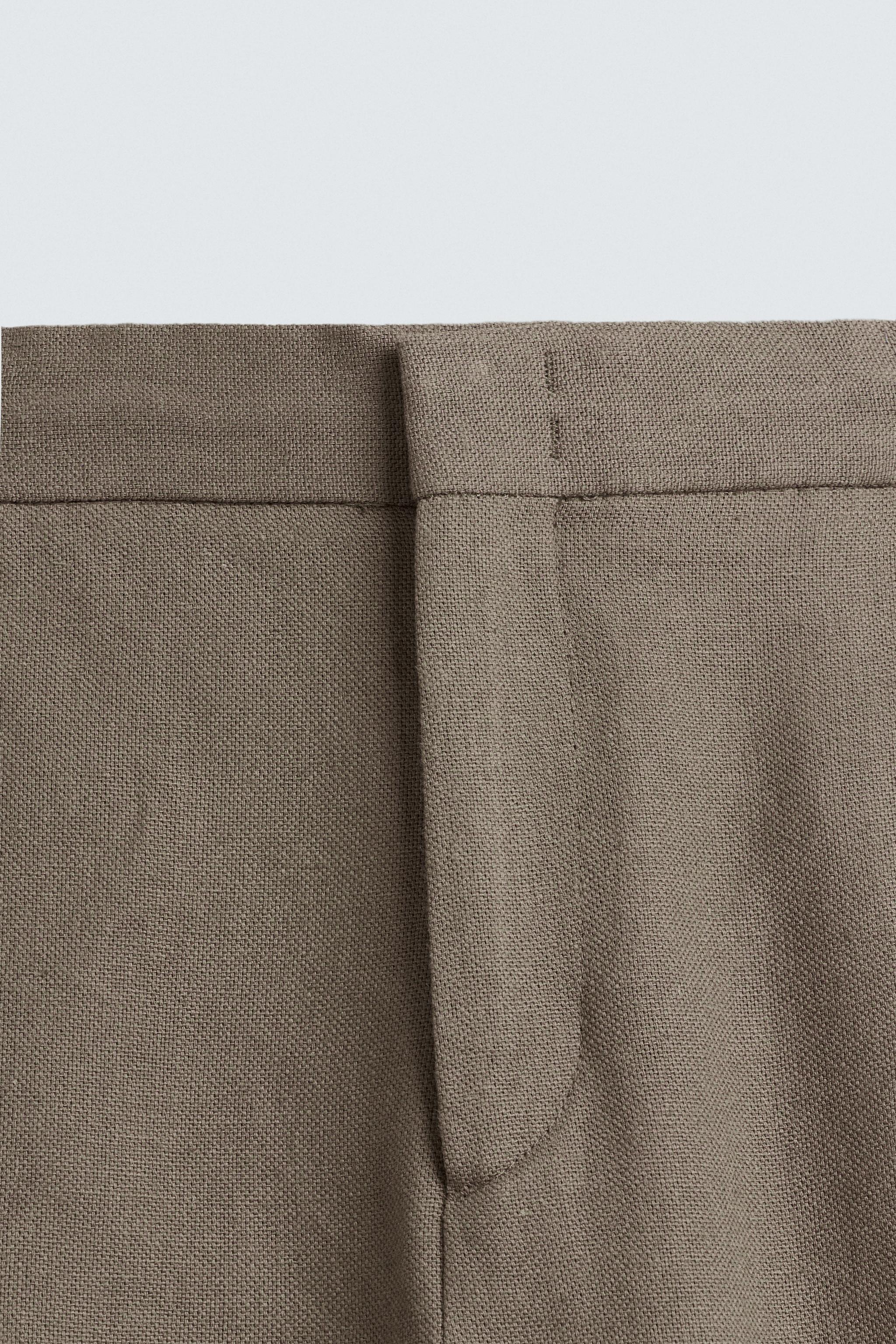 VISCOSE - JUTE PANTS