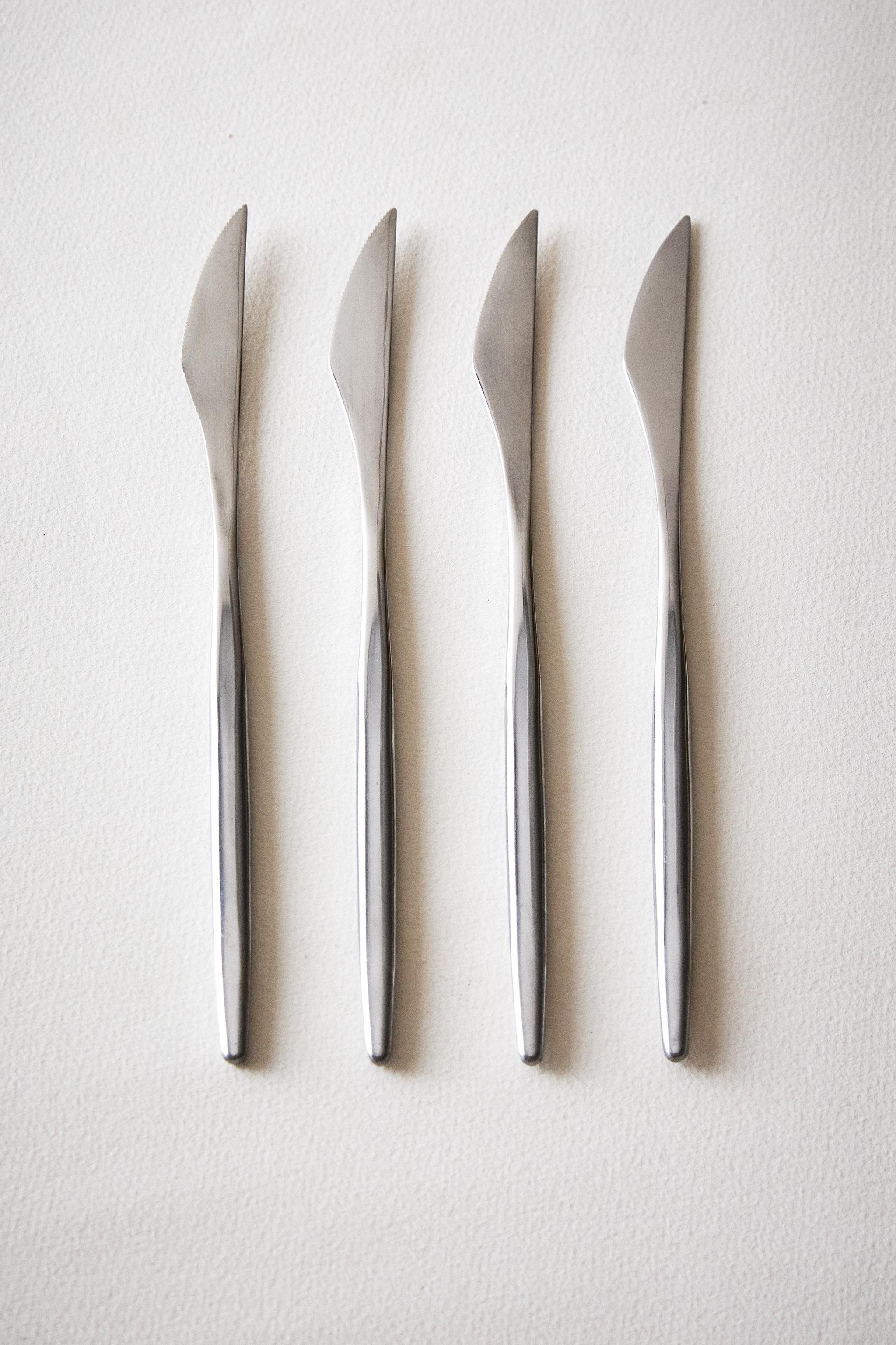 SET OF KNIVES WITH THIN HANDLE (SET OF 4)