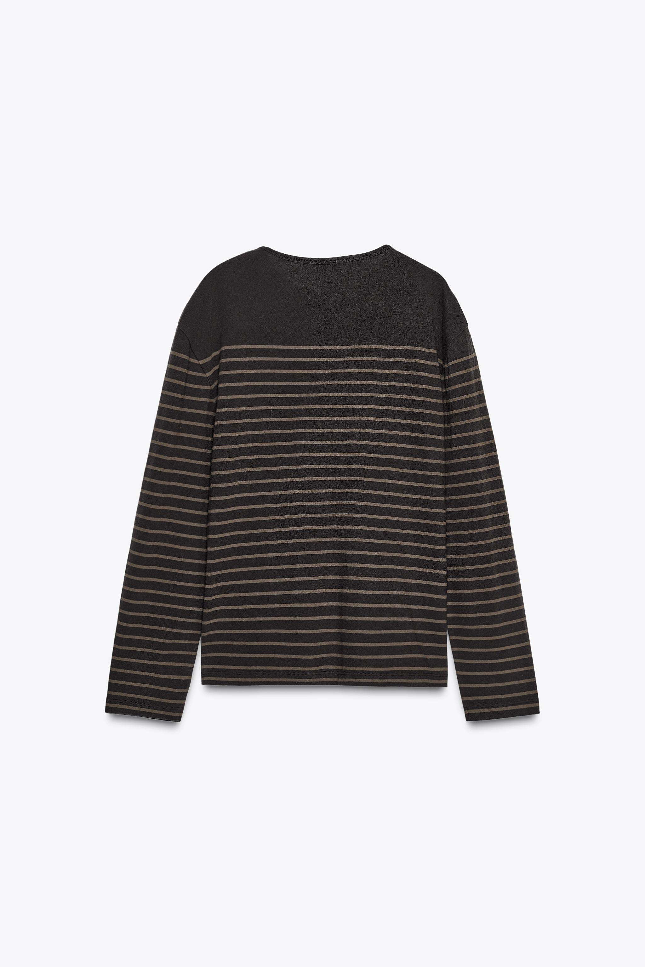 STRIPED LONG SLEEVE T-SHIRT