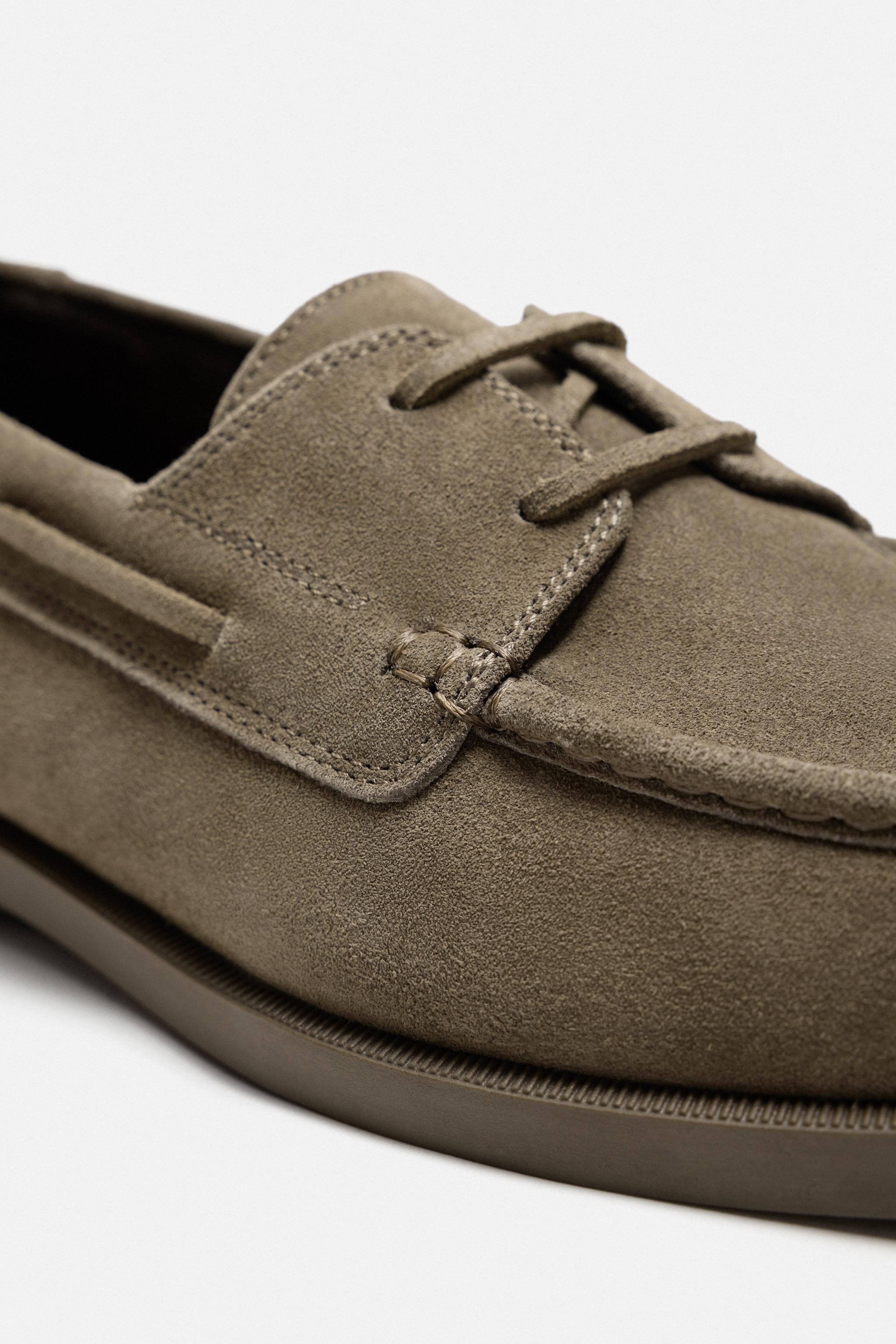 LEATHER BOAT SHOES