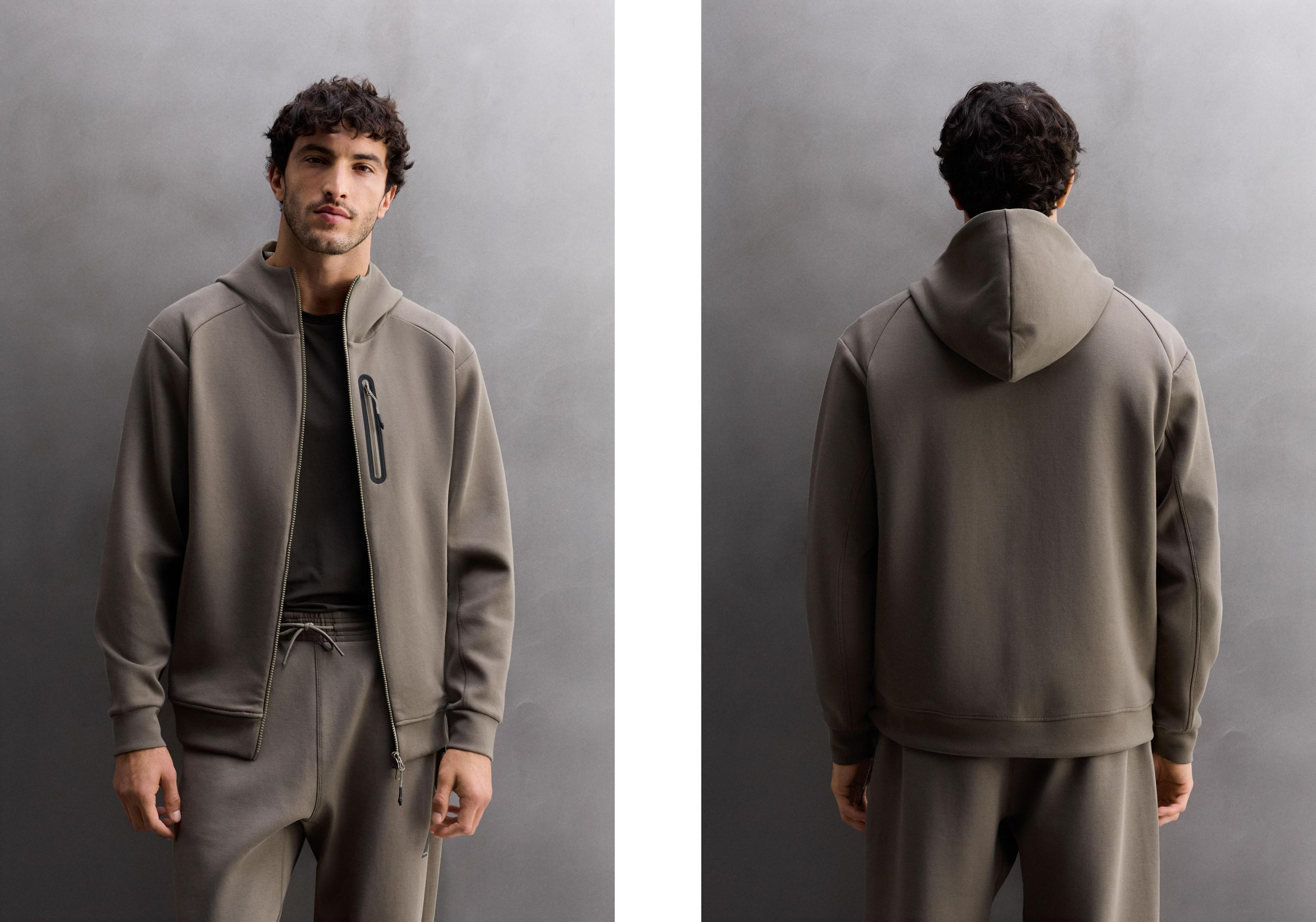 TECHNICAL ZIP-UP HOODIE