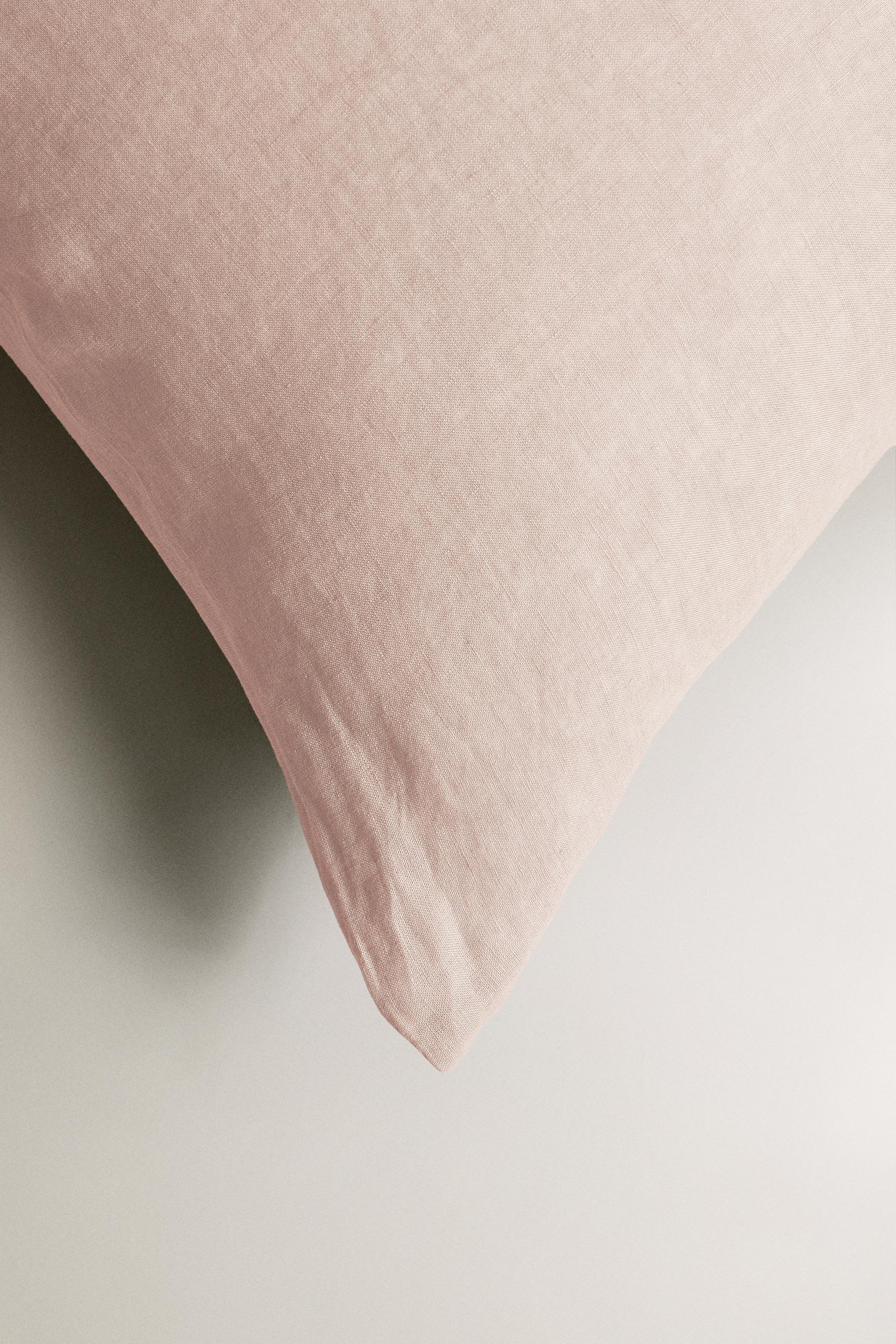 XXL LINEN THROW PILLOW COVER