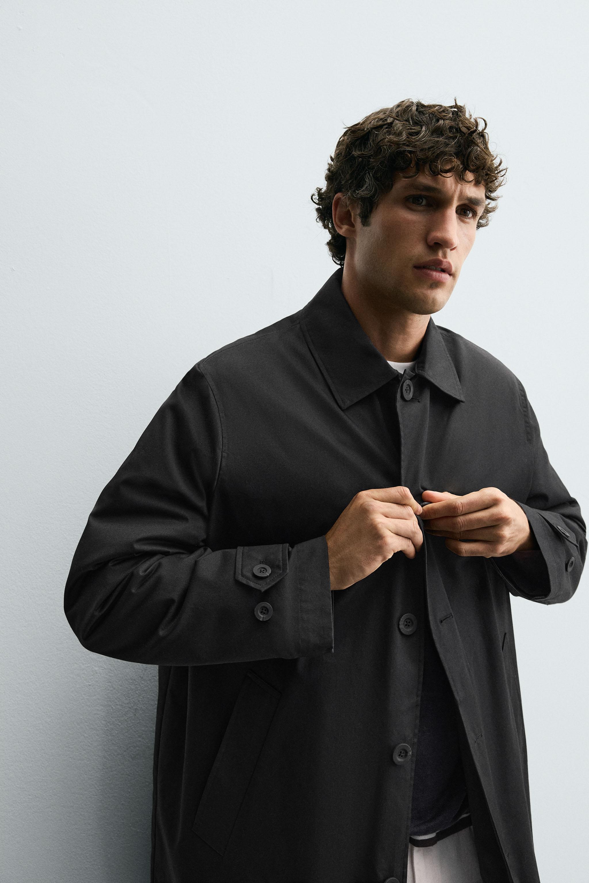 TRENCH COAT WITH REMOVABLE LINING