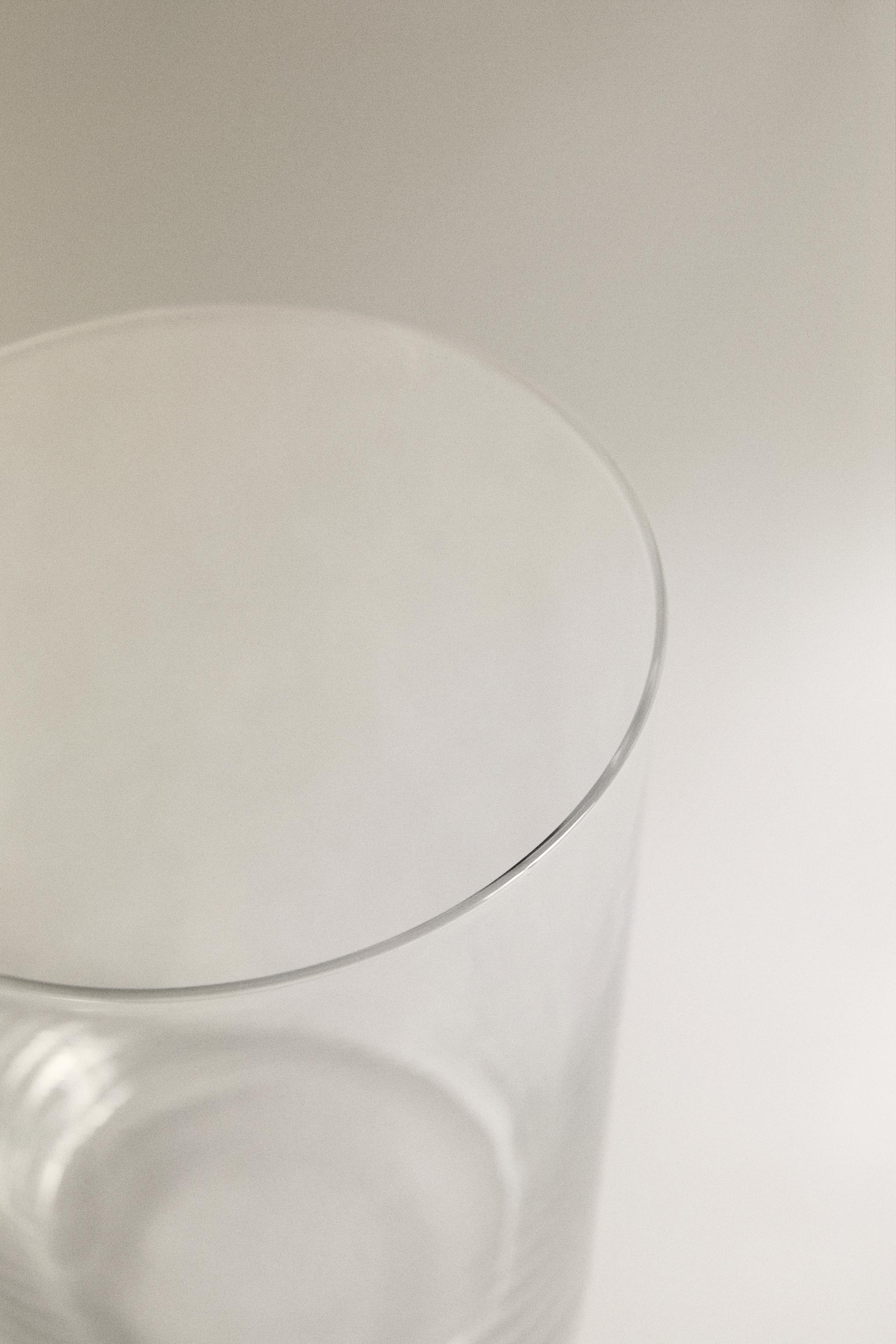 SET OF TALL GLASS TUMBLERS (SET OF 4)