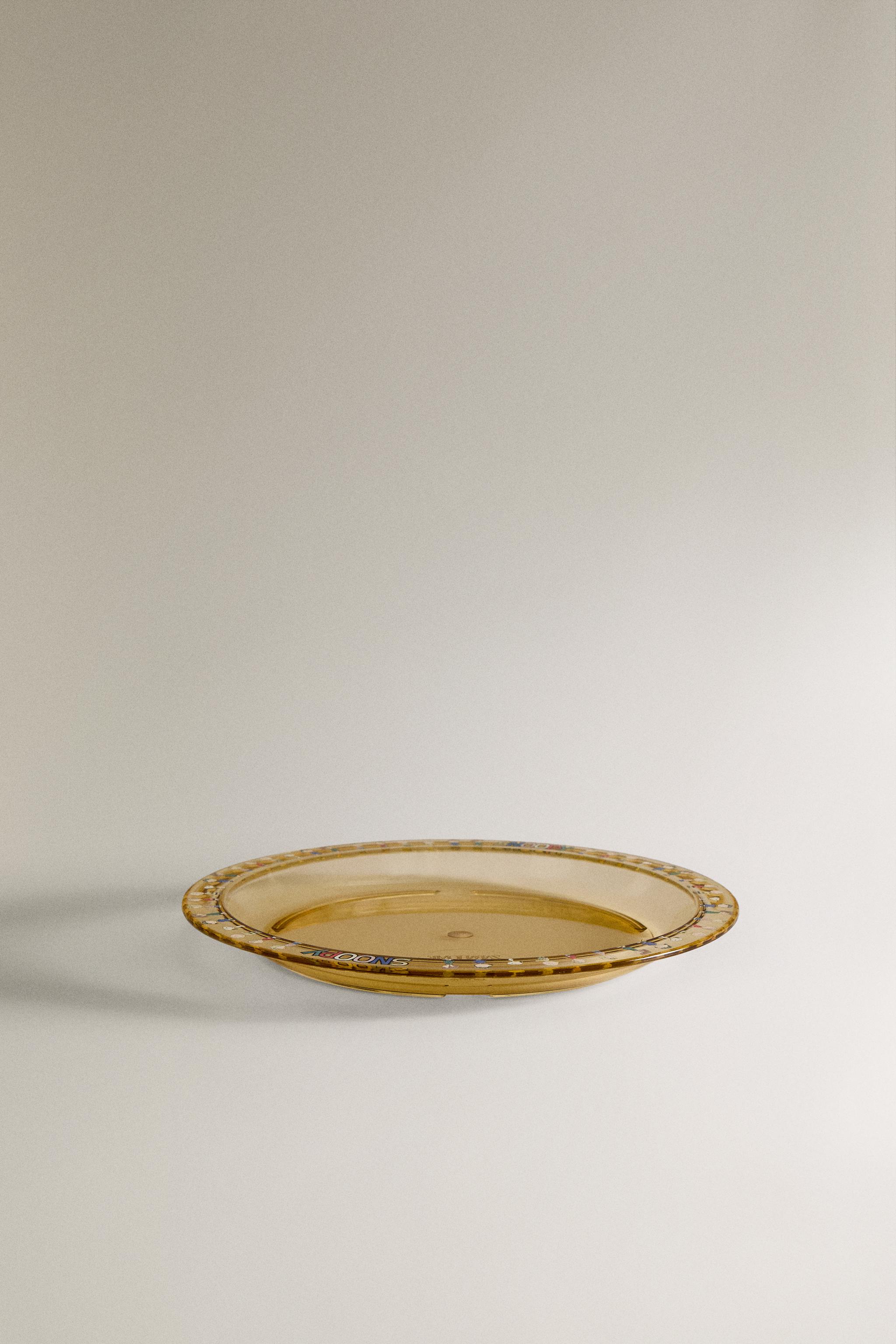 CHILDREN'S PEANUTS™ PLATE WITH BORDER