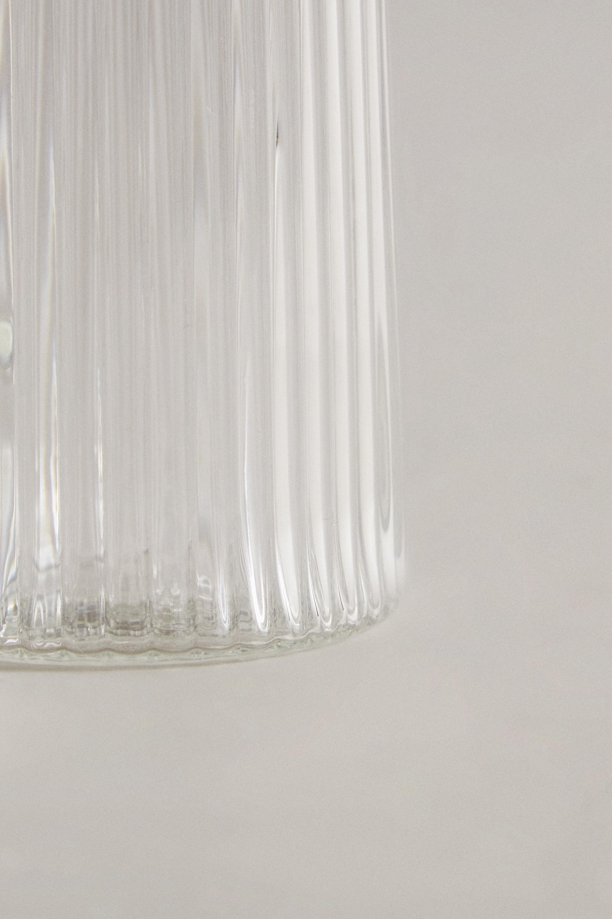 RAISED BOROSILICATE MILK PITCHER