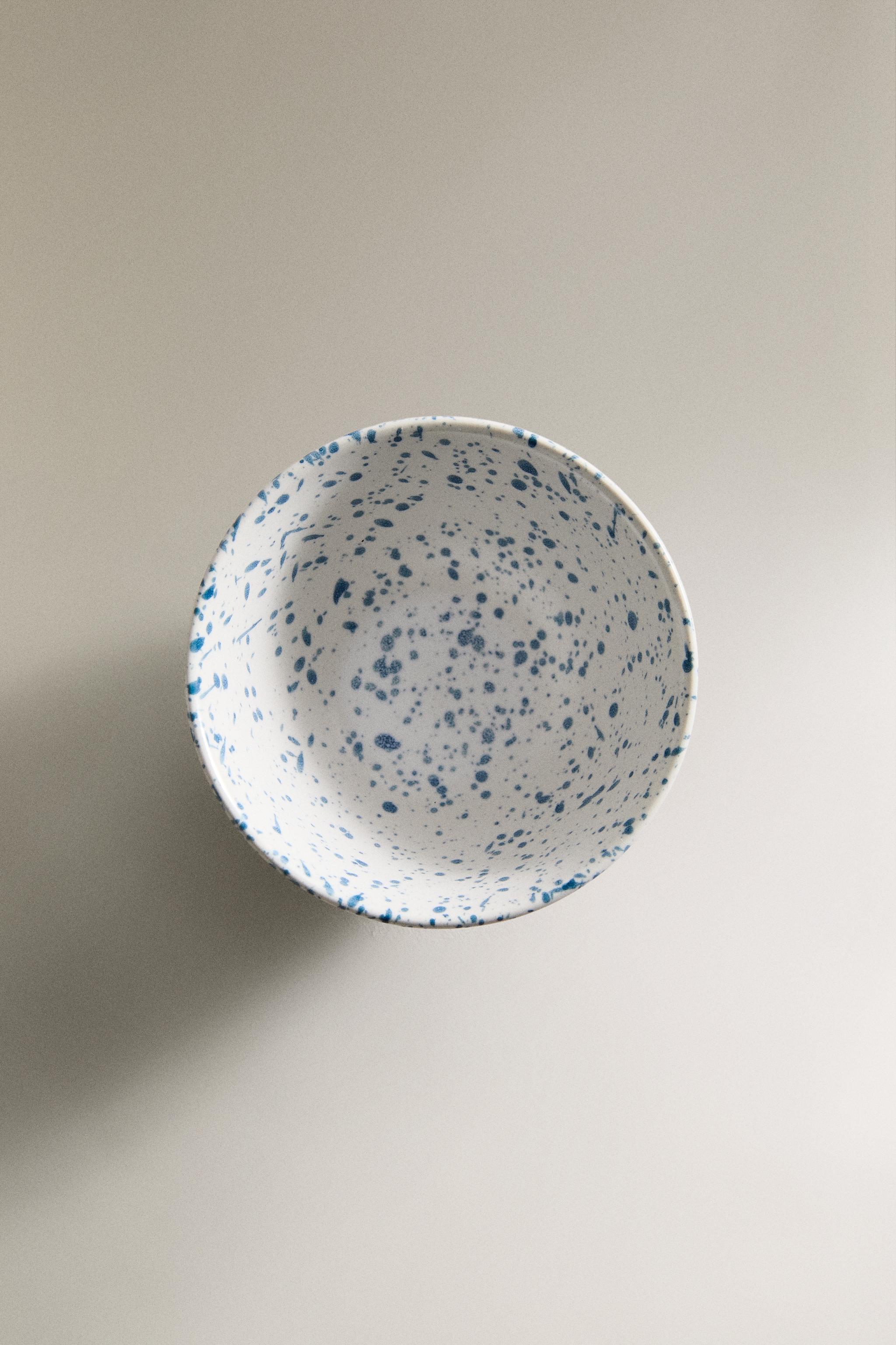 SPECKLED MINI STONEWARE BOWL
