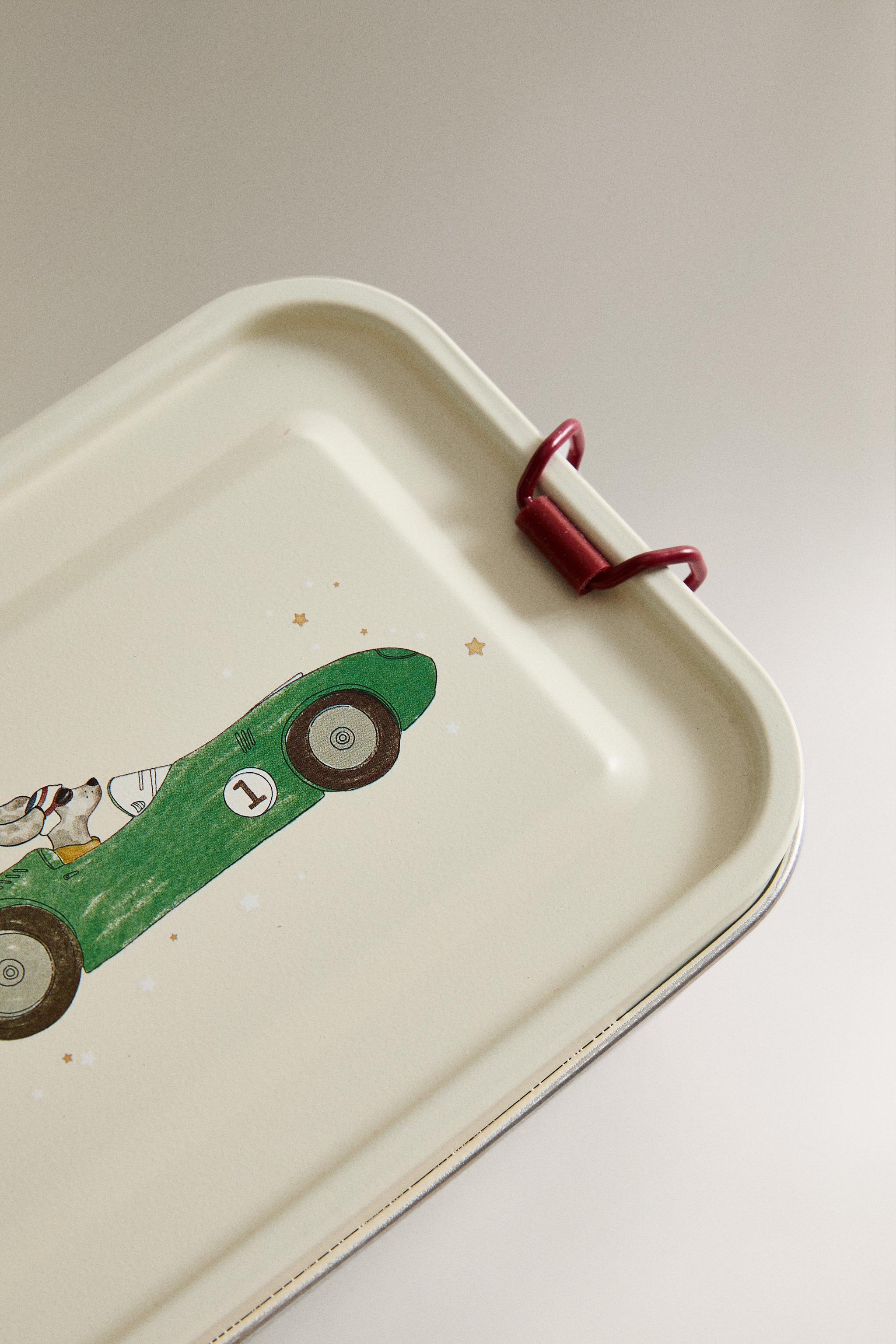 CHILDREN'S RACING DOG LUNCH BOX