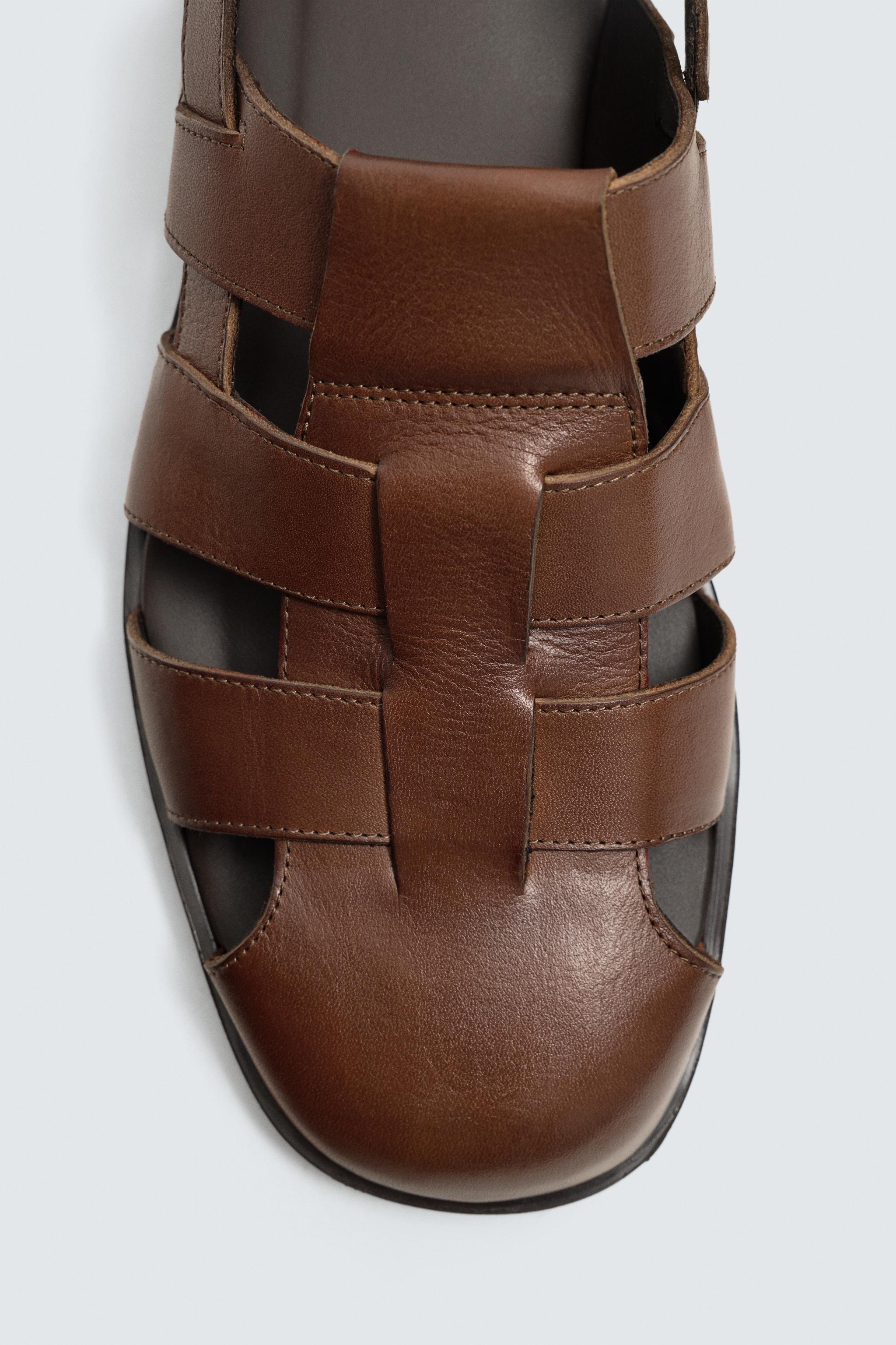 LIMITED EDITION LEATHER FISHERMAN SANDALS