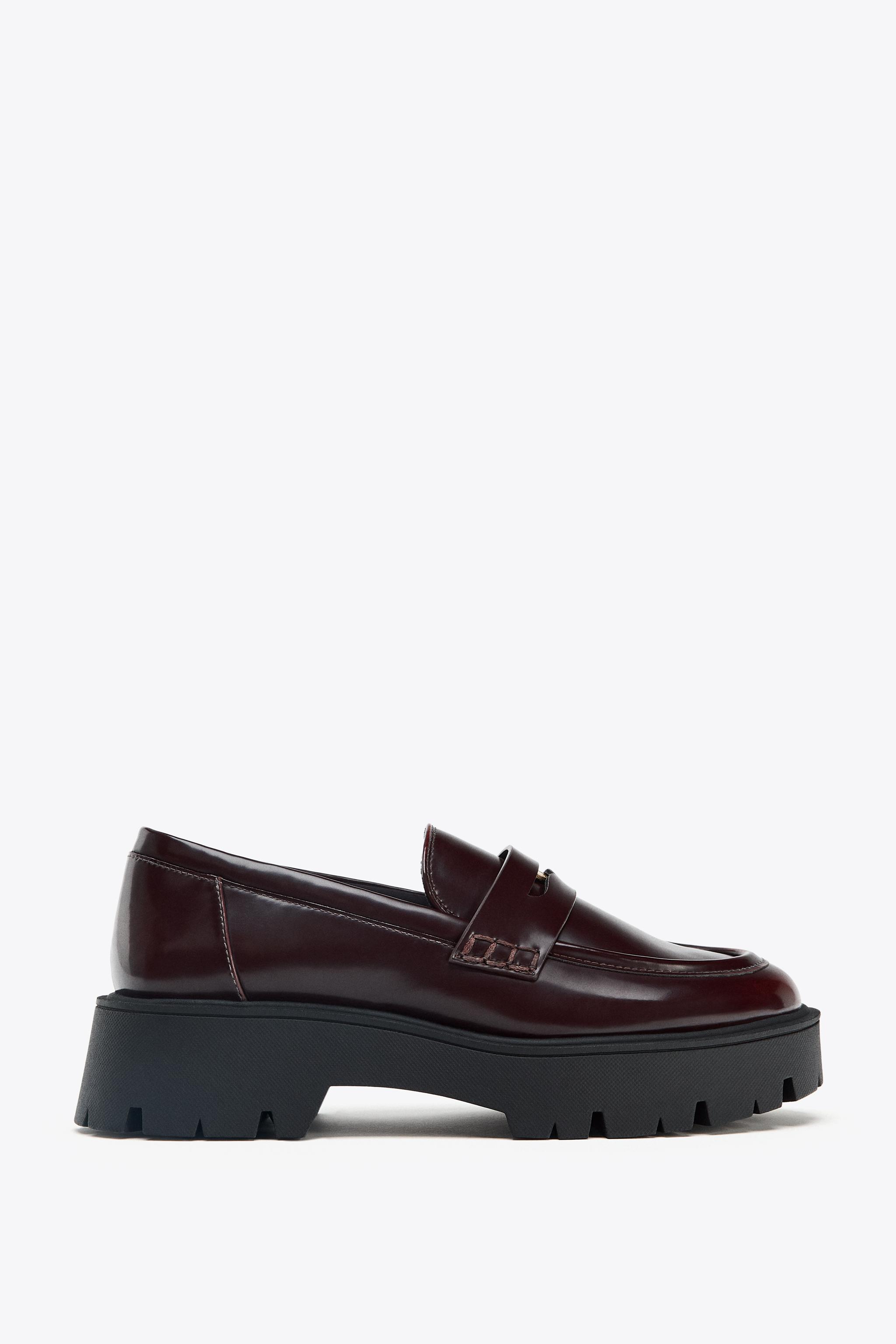PENNY LOAFER WITH PLATFORM SOLE