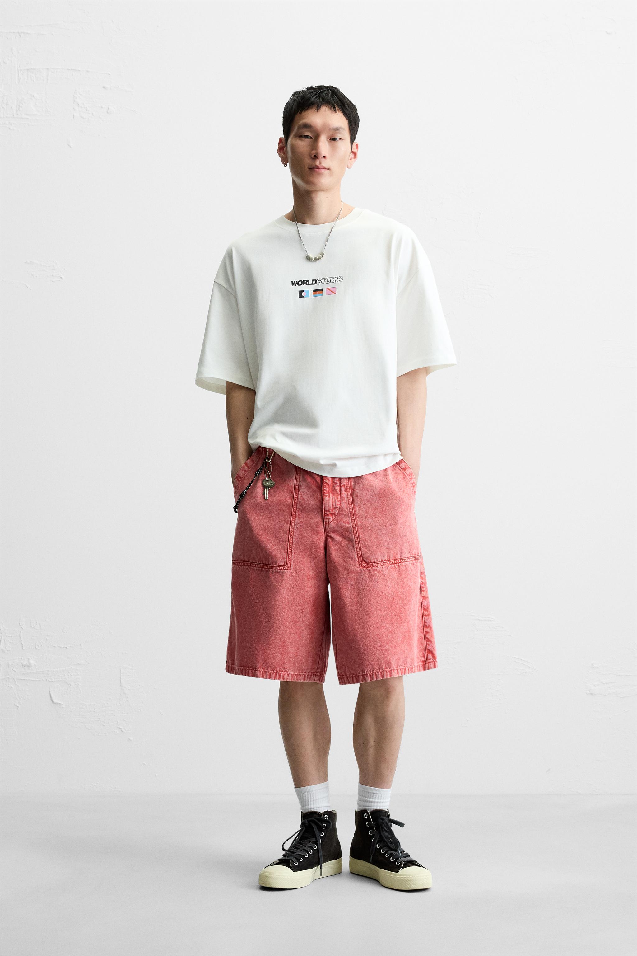 FLAGS PRINTED T-SHIRT