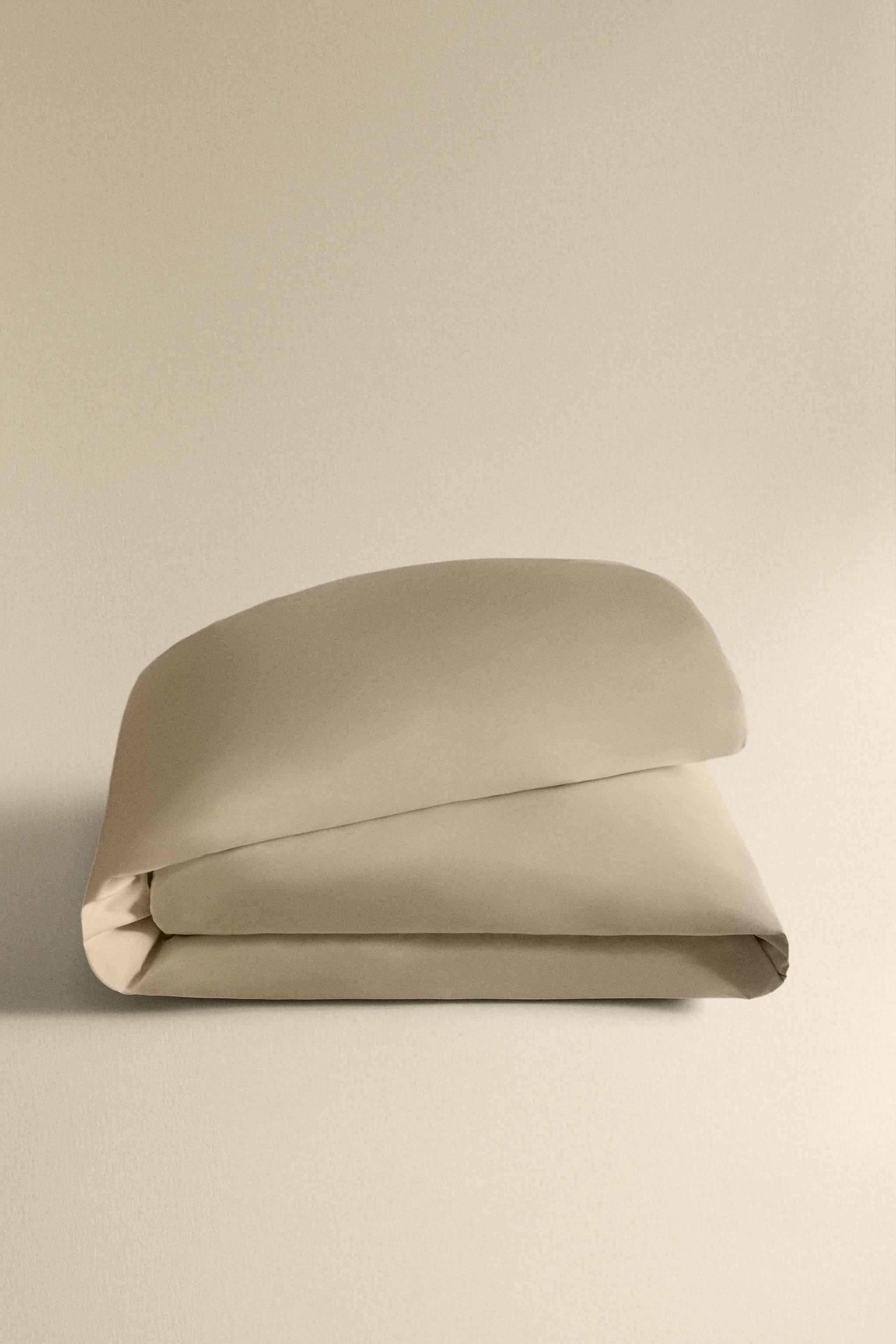 PERCALE COTTON DUVET COVER (300 THREAD COUNT)