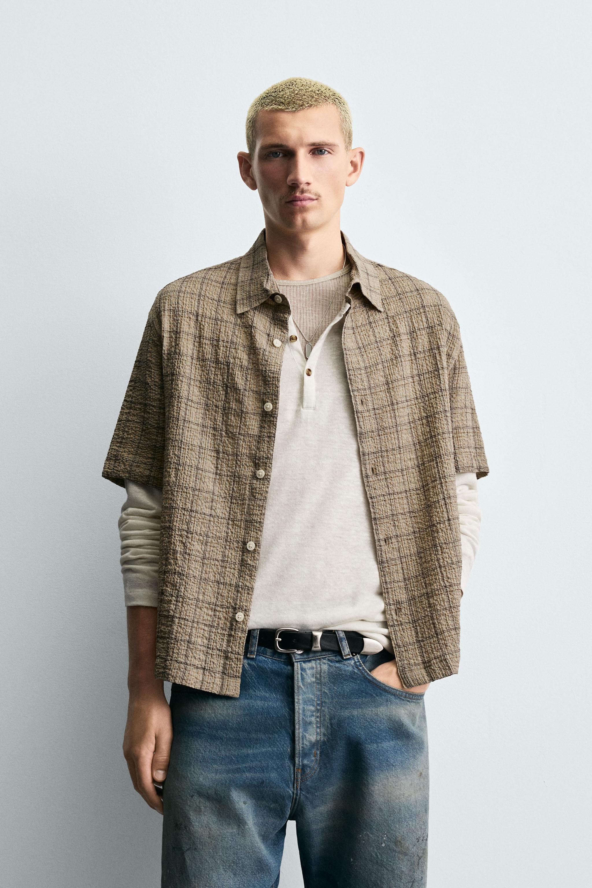 TEXTURED STRUCTURE SHIRT
