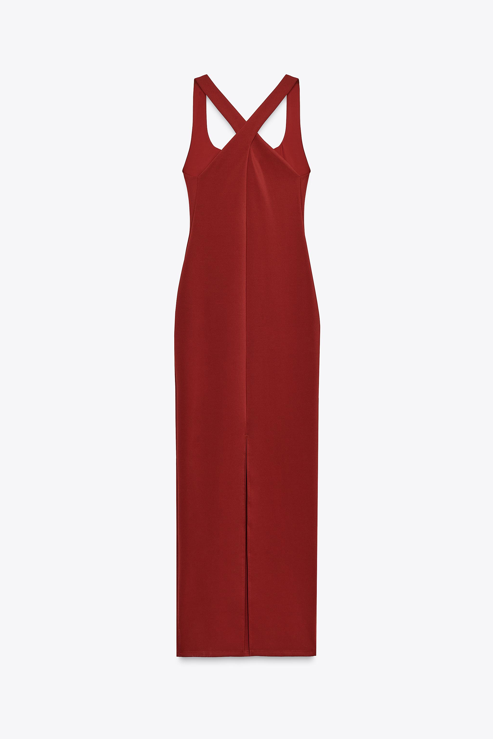 LONG POLYAMIDE DRESS