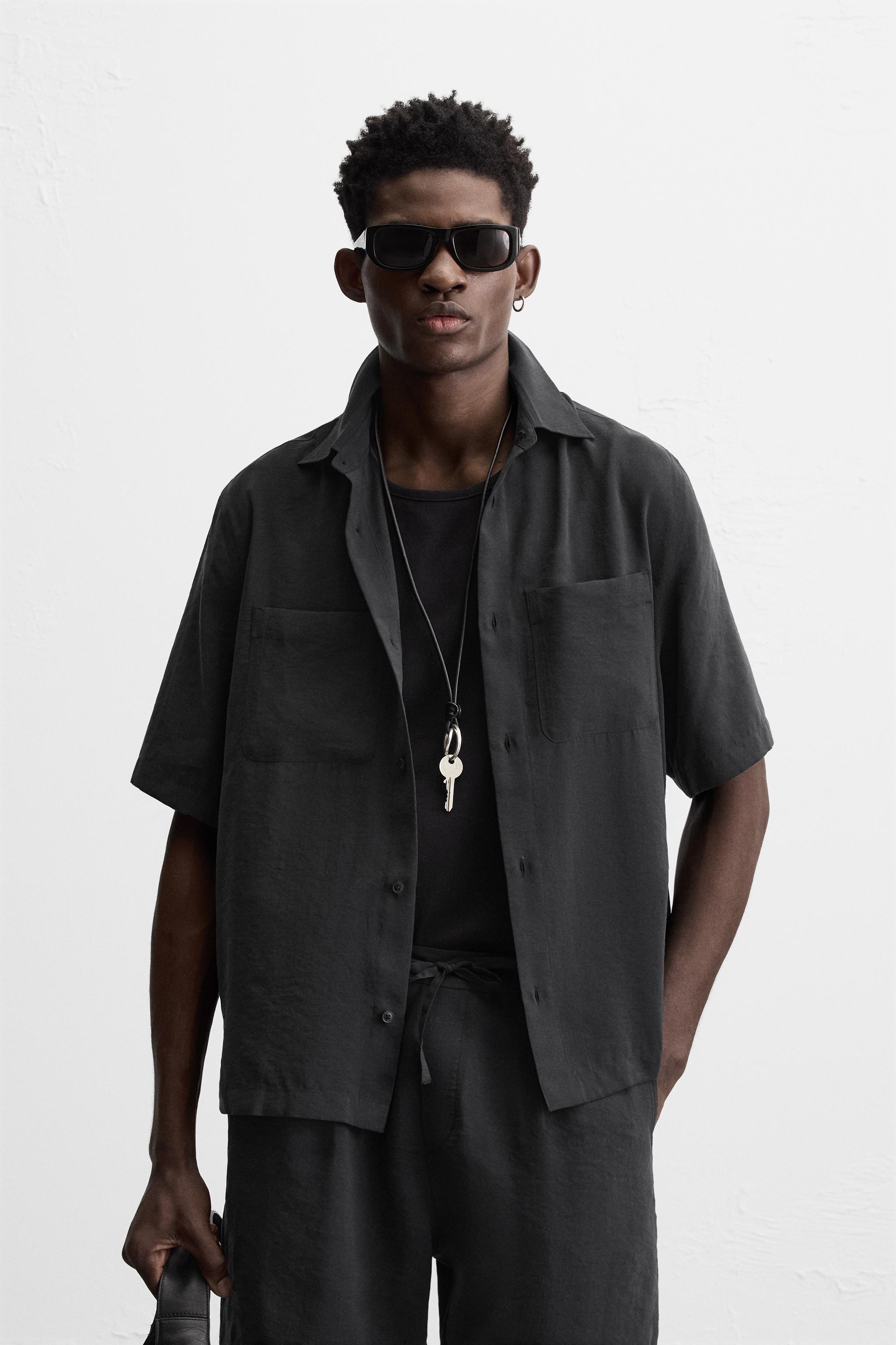 RELAXED FIT FLOWY SHIRT