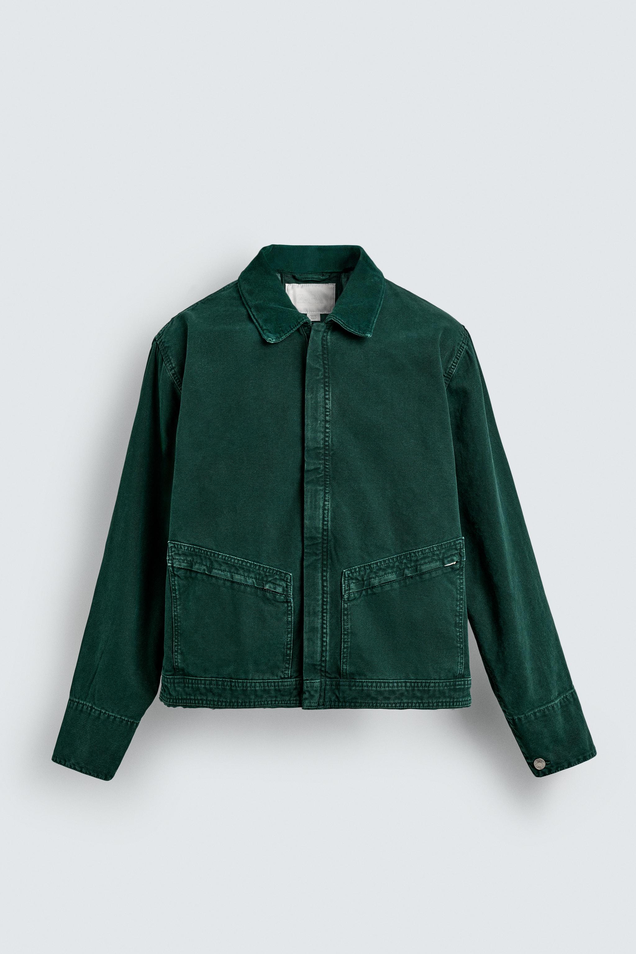 CROPPED FIT DENIM JACKET