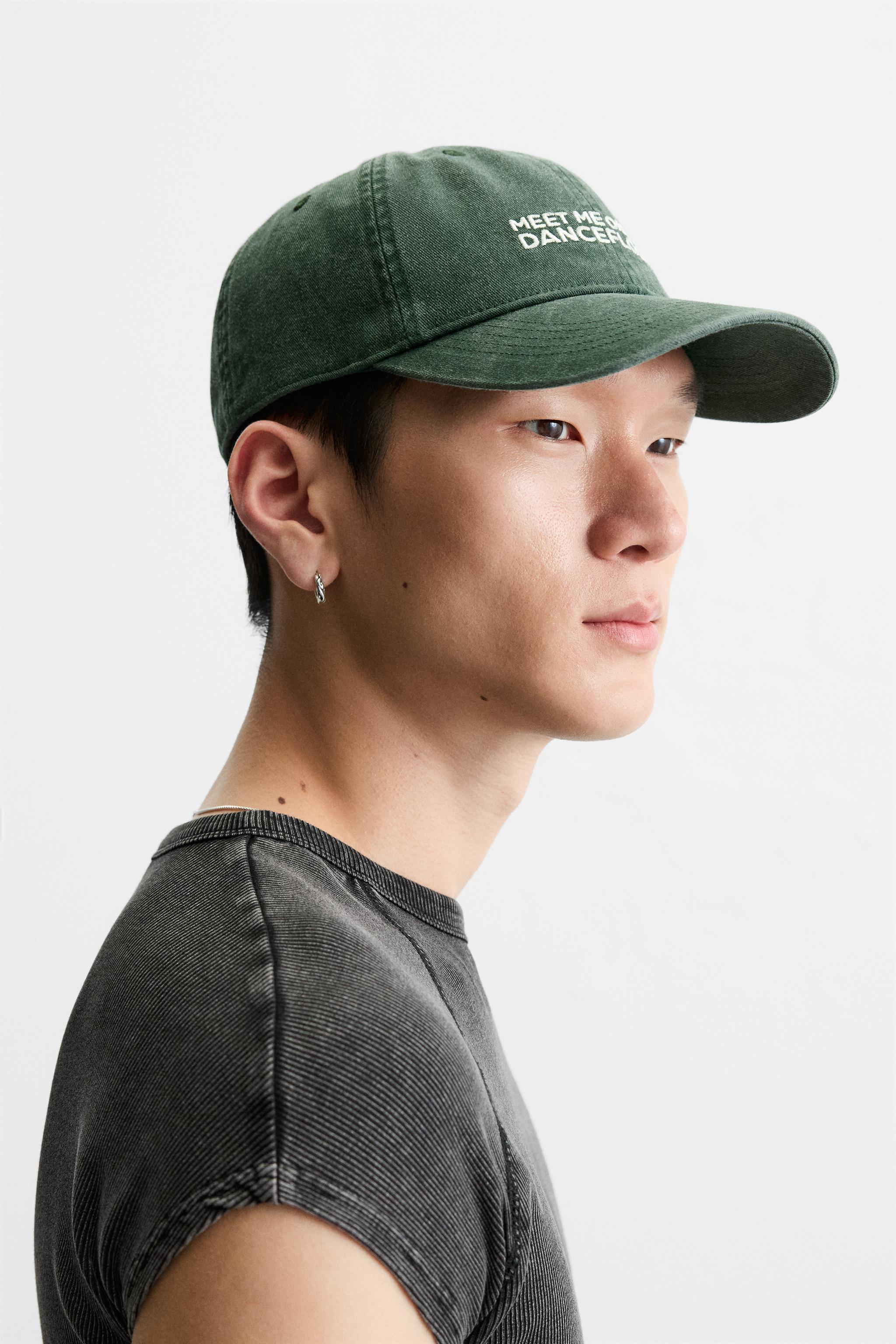 EMBROIDERED WASHED CAP
