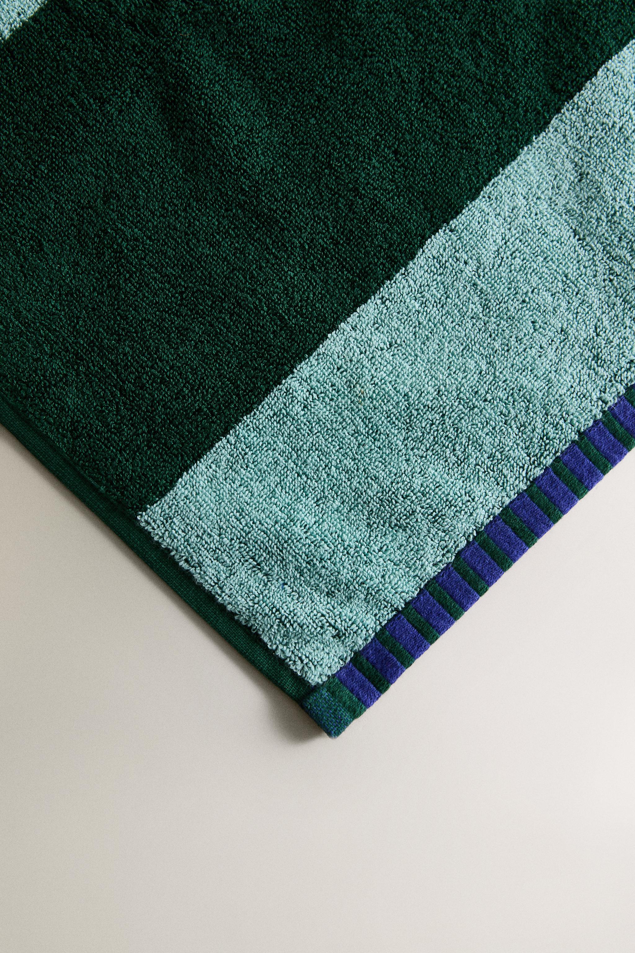 STRIPED COTTON TOWEL X COLLAGERIE