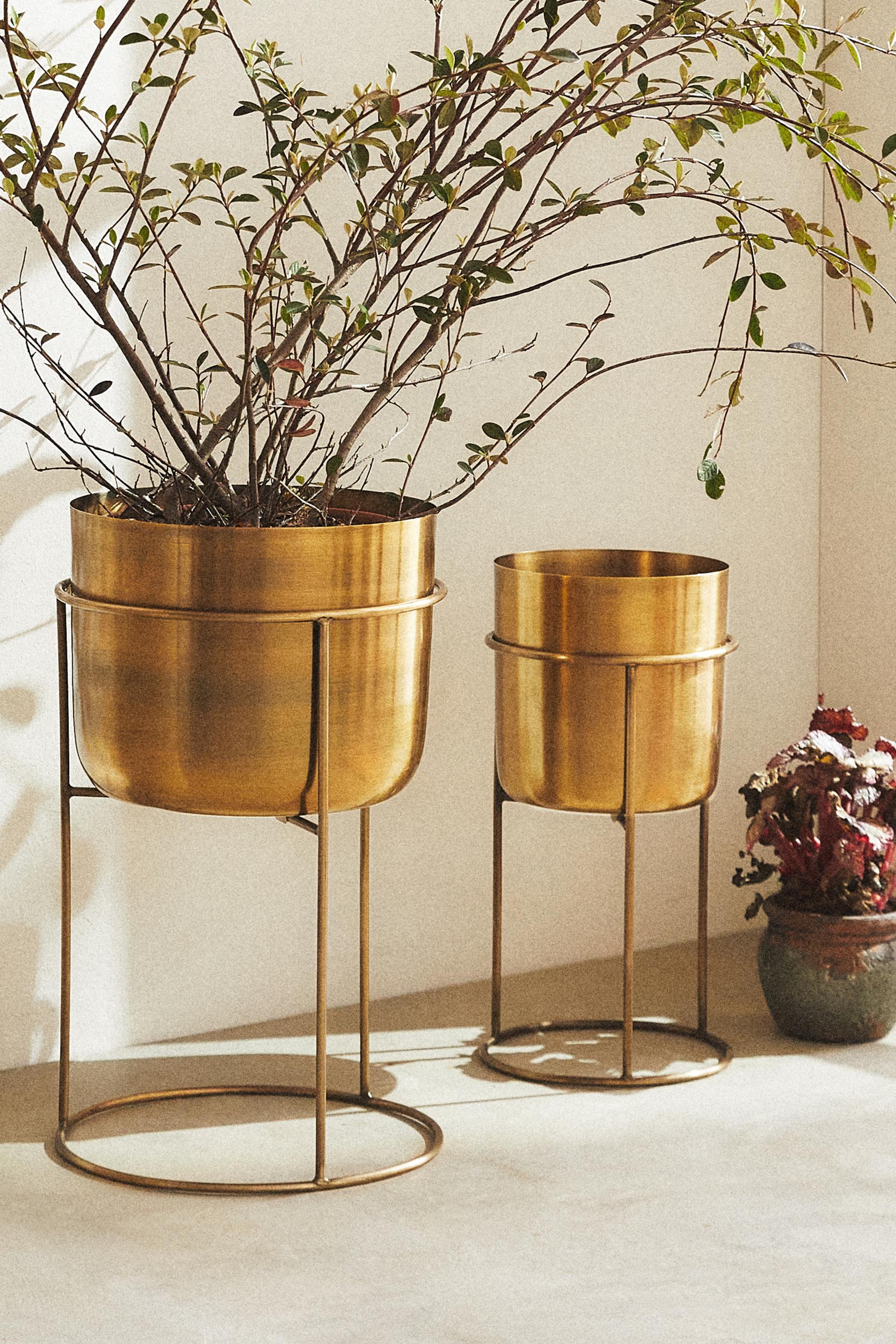 GOLD PLANTER