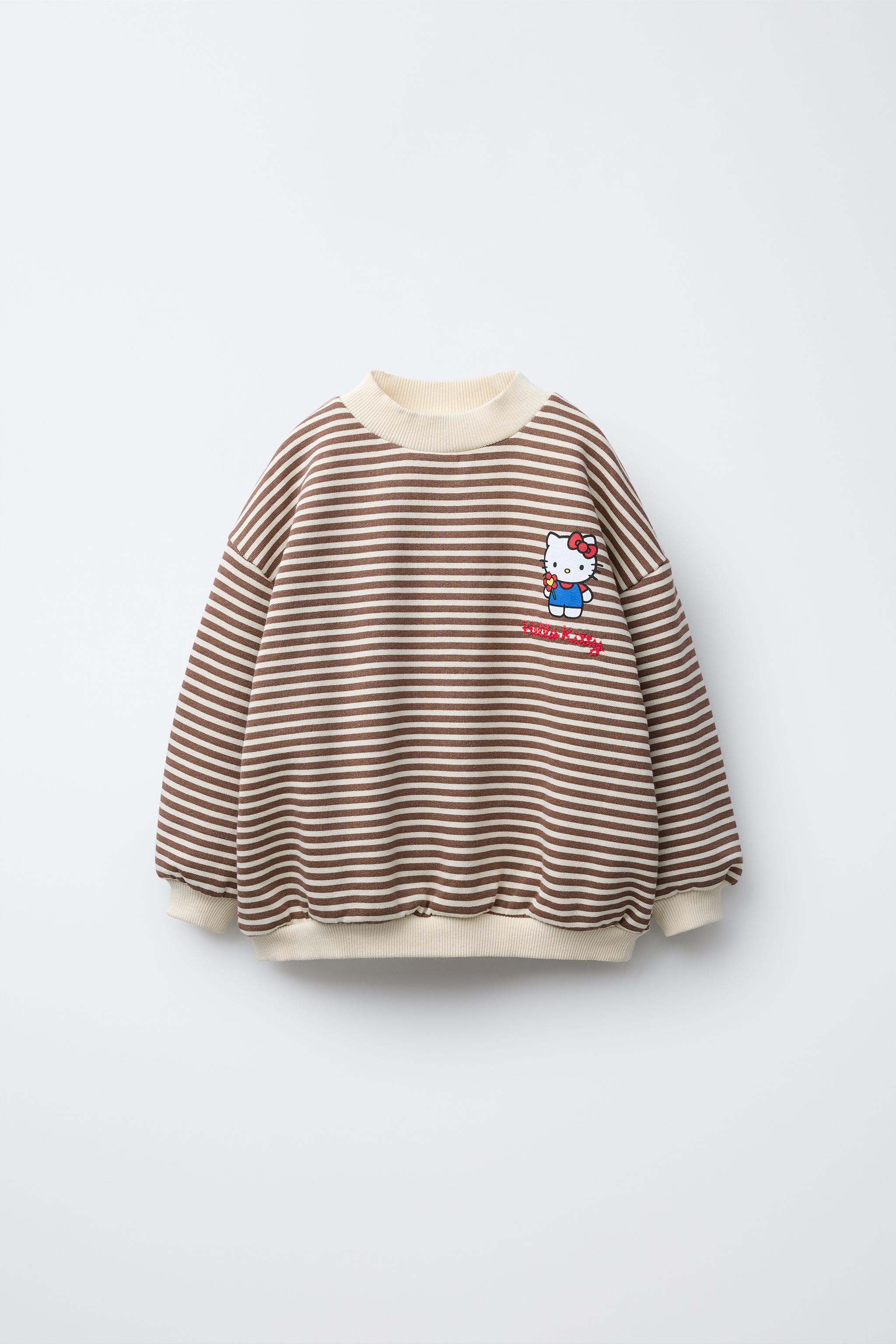 STRIPED HELLO KITTY © SANRIO SWEATSHIRT