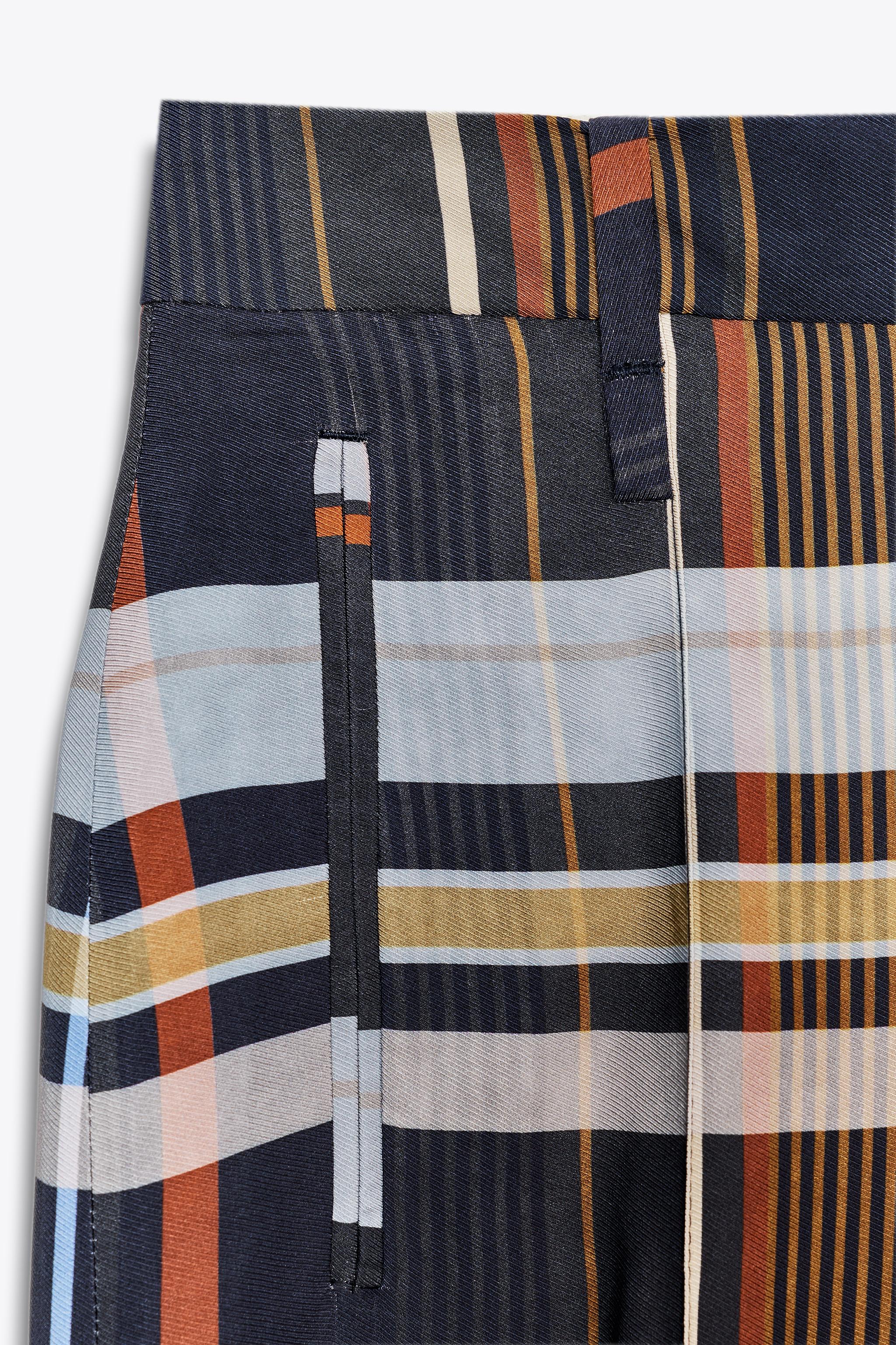 ZW COLLECTION PLAID PANTS