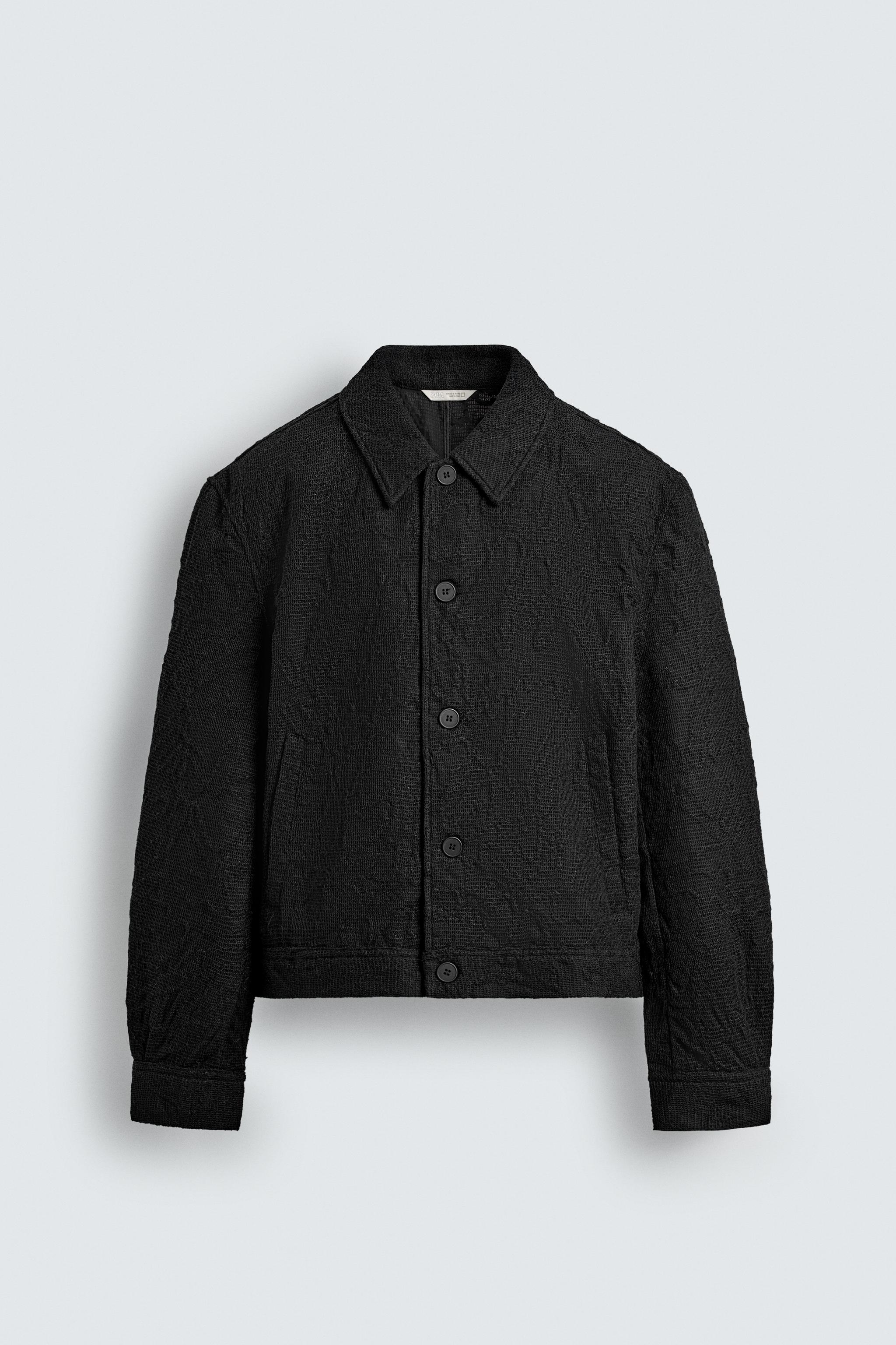 CROCHET TEXTURED JACKET