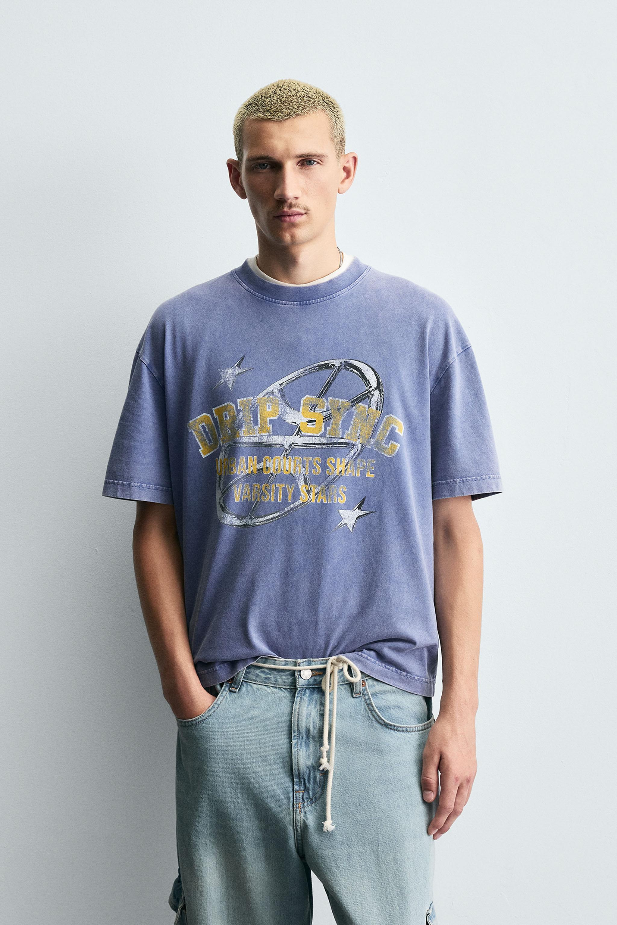 VARSITY GRAPHIC PRINT T-SHIRT