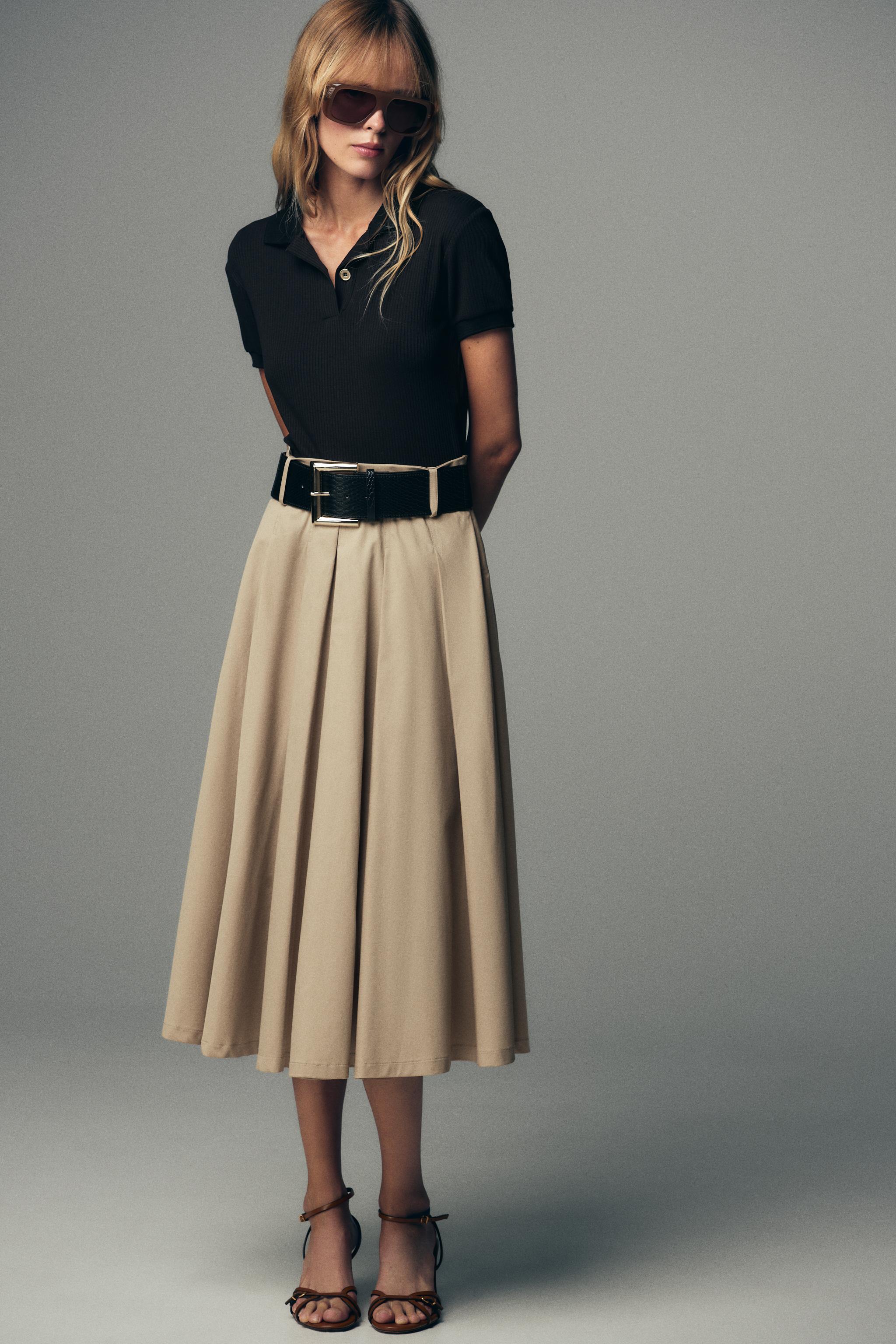 COMBINATION BELTED DRESS