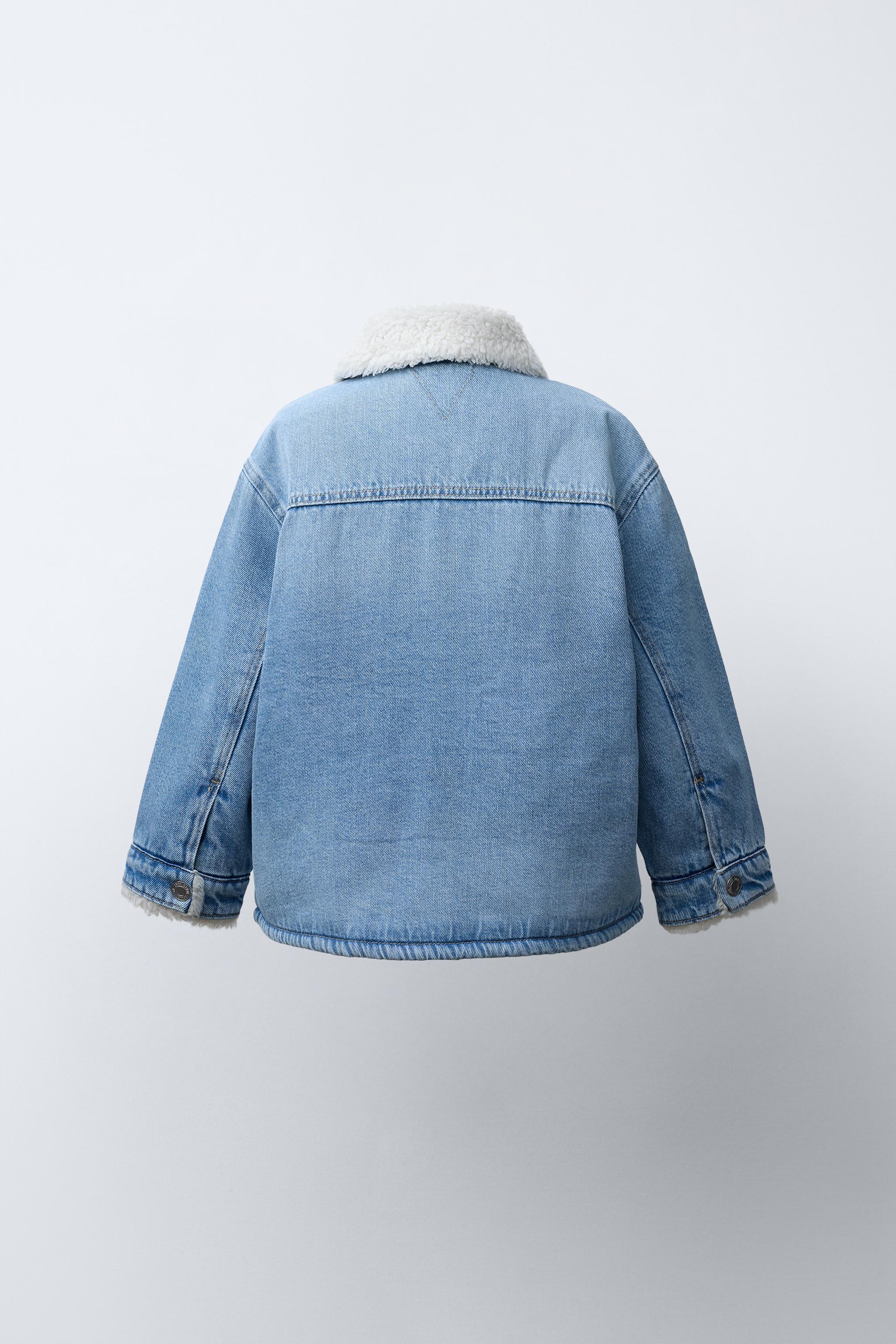 DENIM SHERPA OVERSHIRT