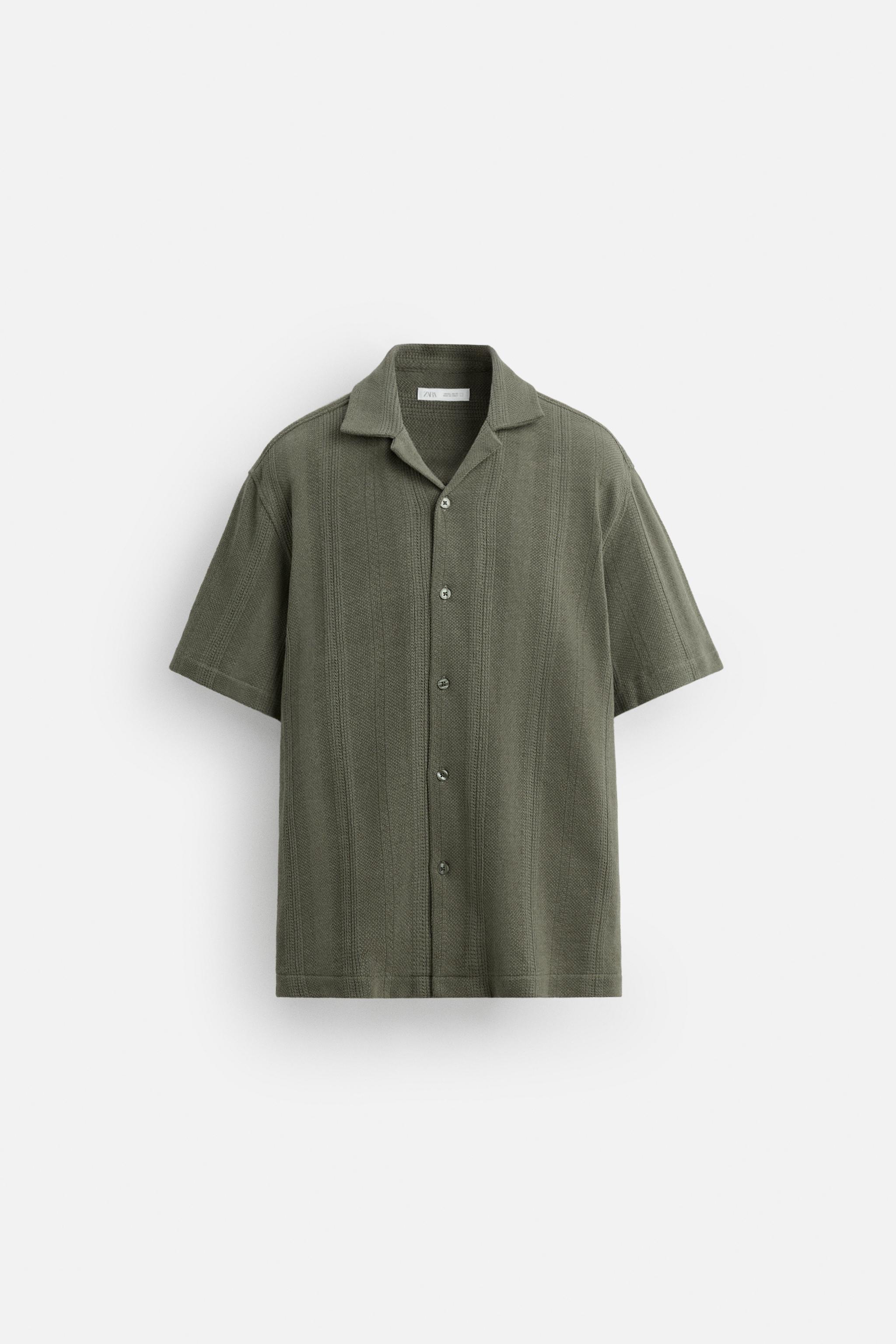 JACQUARD TEXTURED SHIRT