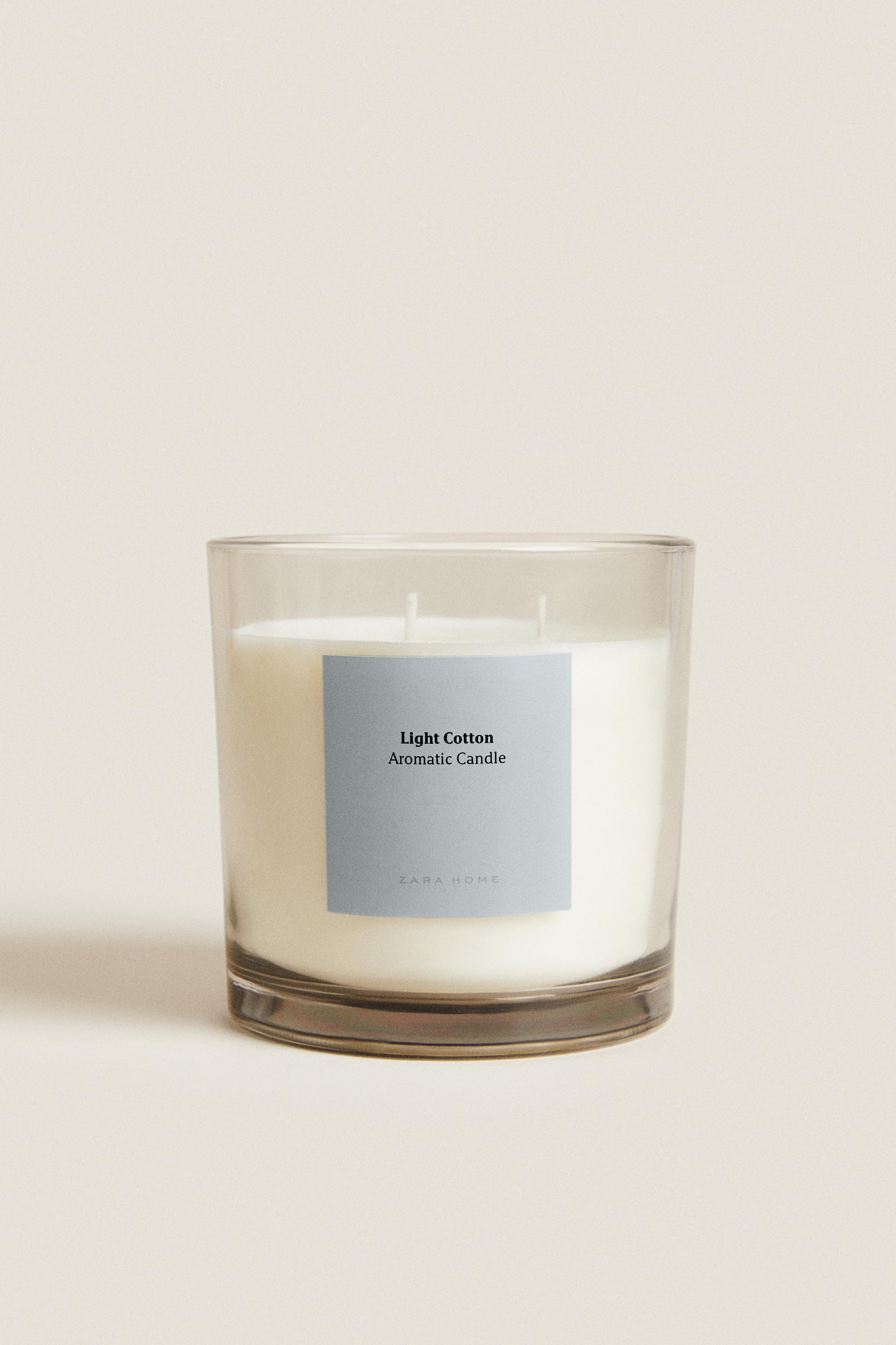 (620 G) LIGHT COTTON SCENTED CANDLE